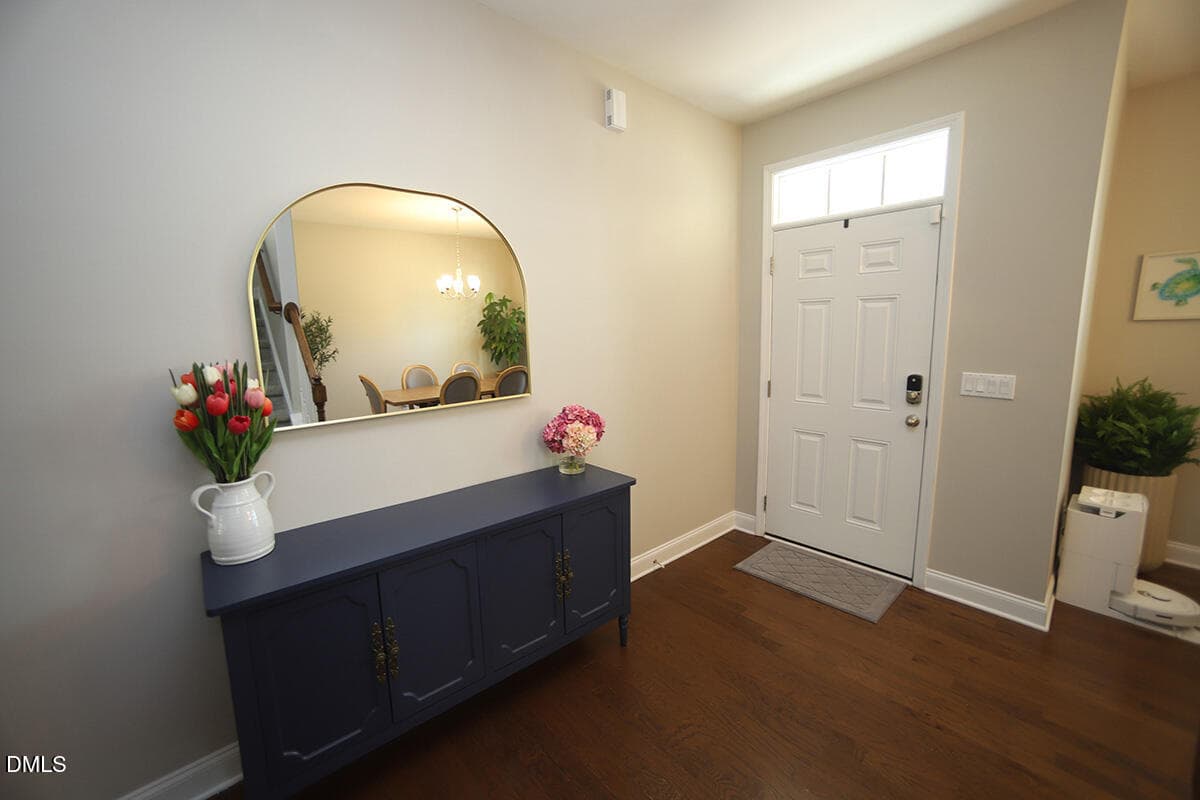 Main Floor Entry Foyer - 2909 Long Meadow Lane, Durham, NC 27703, Durham