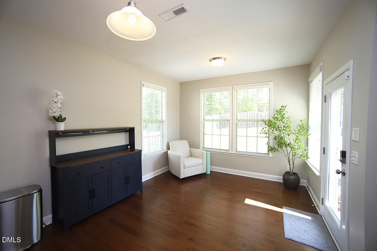 Main Floor Breakfast and Sunroom - 2909 Long Meadow Lane, Durham, NC 27703, Durham