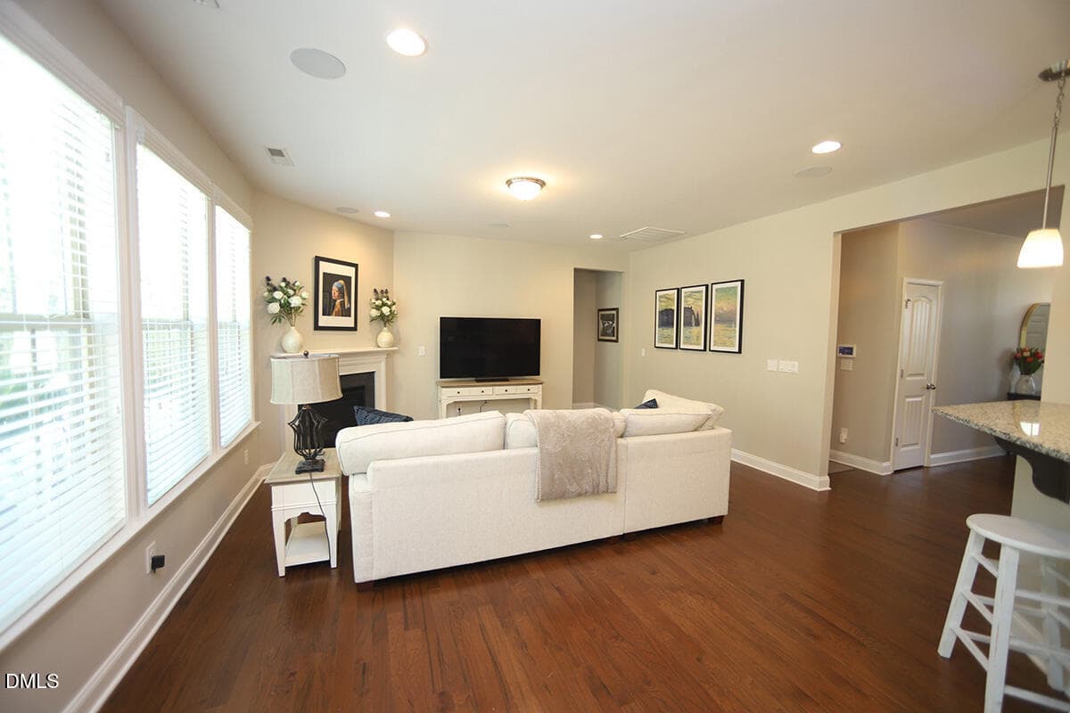 Main Floor Family Room - 2909 Long Meadow Lane, Durham, NC 27703, Durham