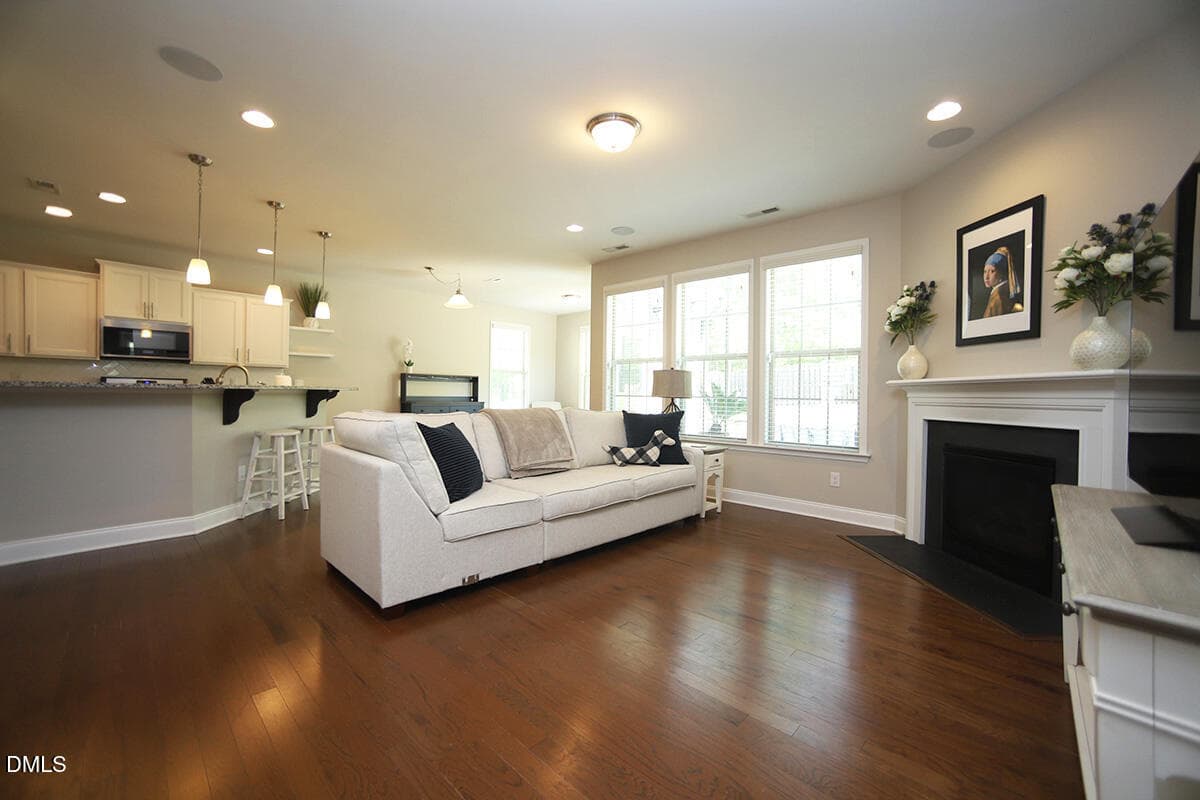 Main Floor Family Room - 2909 Long Meadow Lane, Durham, NC 27703, Durham