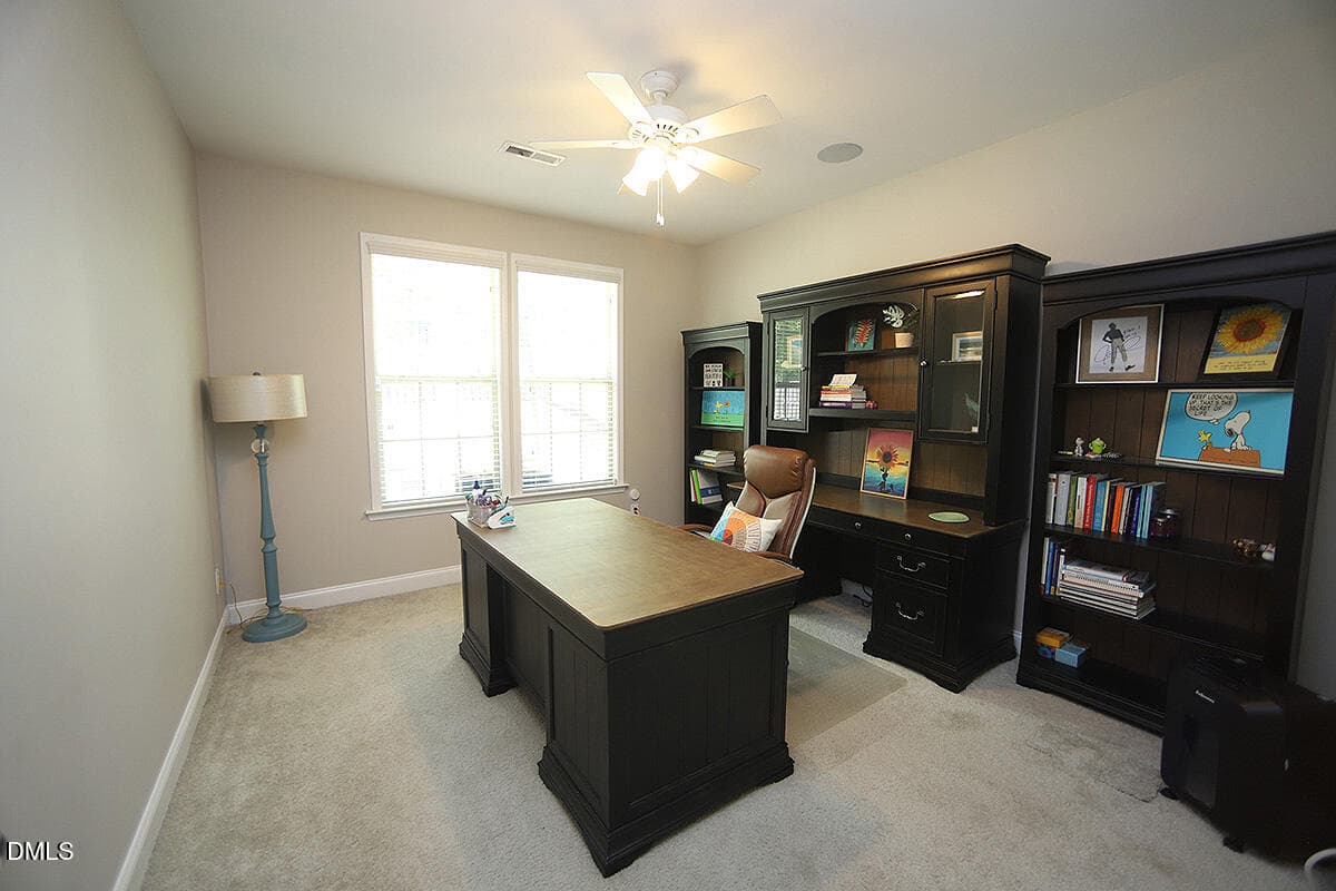 Main Floor Office - 2909 Long Meadow Lane, Durham, NC 27703, Durham