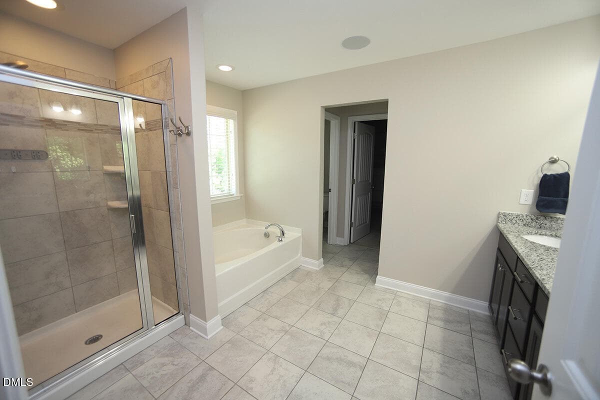 Second Floor Master Bath - 2909 Long Meadow Lane, Durham, NC 27703, Durham