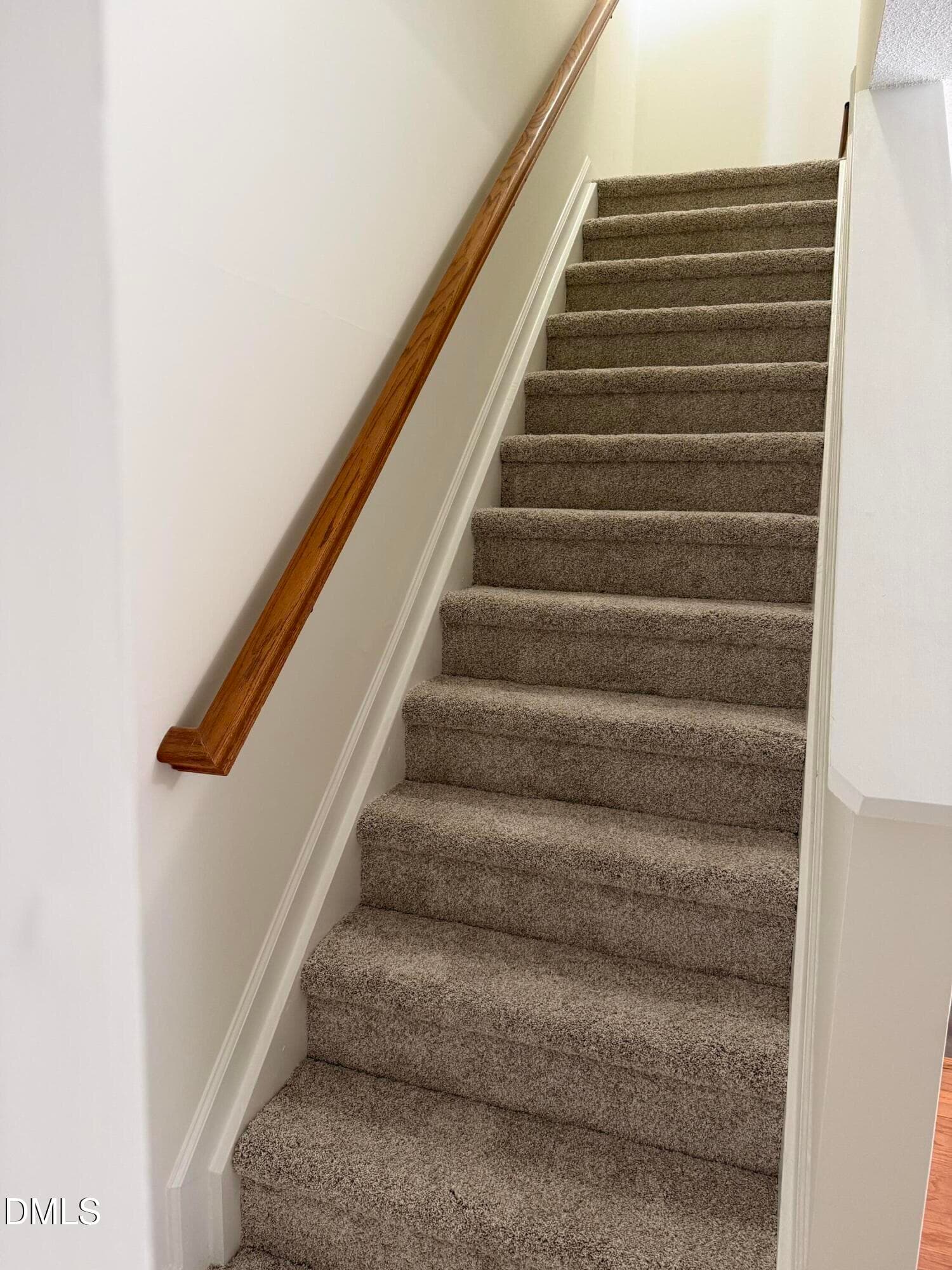 stairs - 5742 Osprey Cove Drive, Raleigh, NC 27604, Raleigh