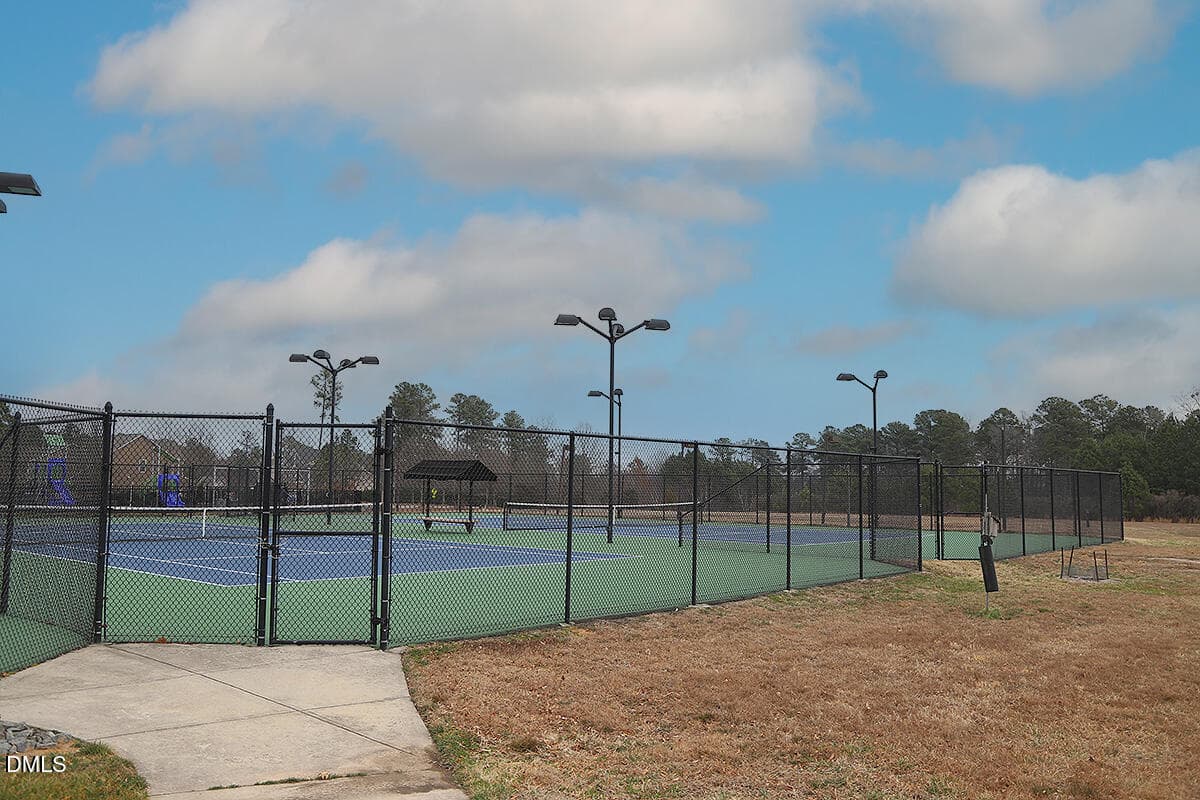 Community Tennis Courts 2 - 2909 Long Meadow Lane, Durham, NC 27703, Durham
