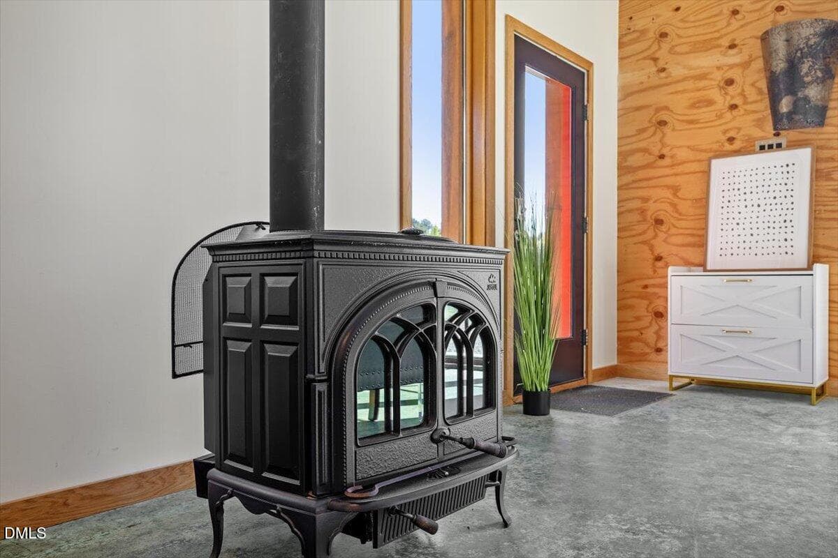 Wood Stove - 5956 Whitlow Johnson Lane, Mebane, NC 27302
