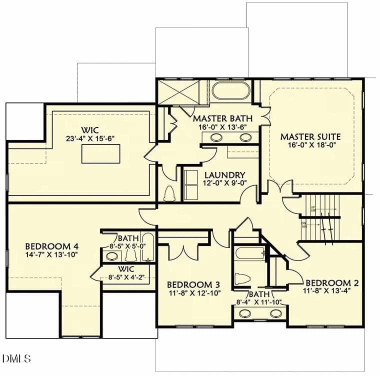 Floor Plan 2nd floor - 119 Rivers Retreat Road, Colerain, NC 27924