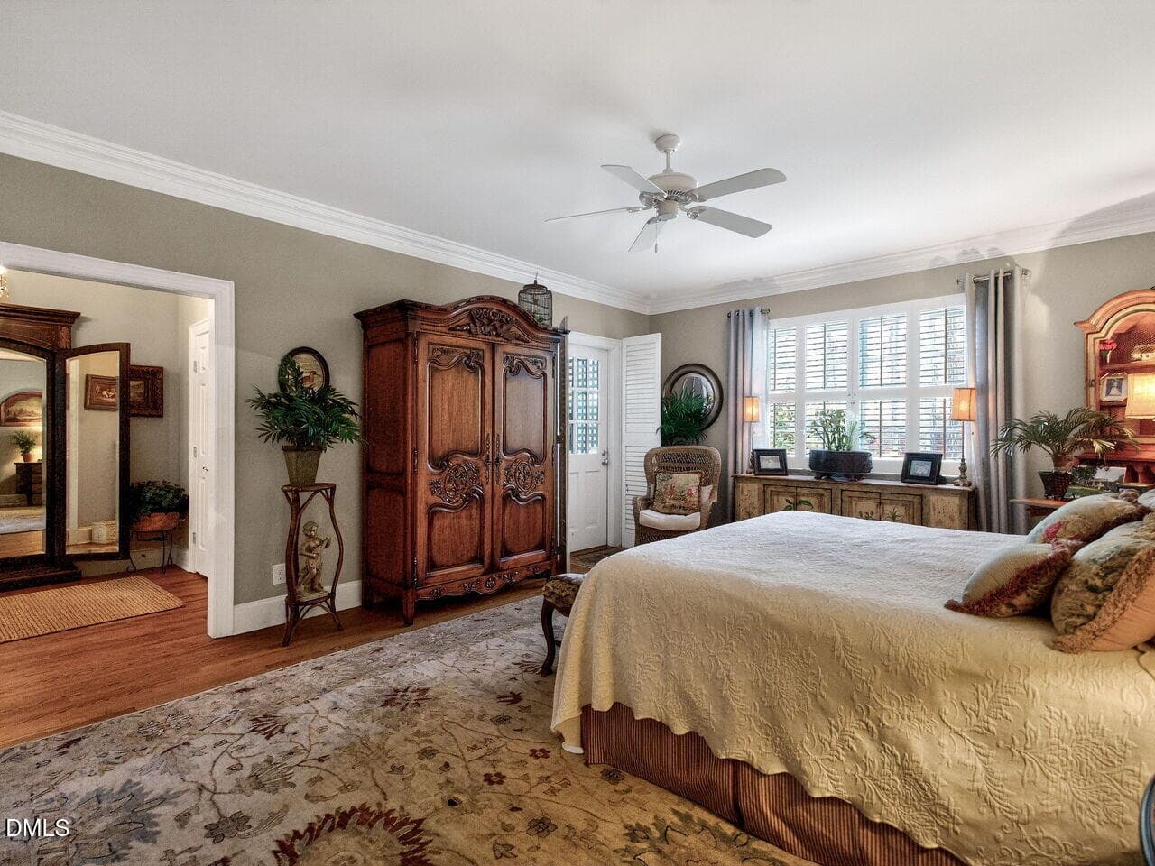 019-1280x960-primary-bedroom - 815-1 Marlowe Road, Raleigh, NC 27609, Raleigh