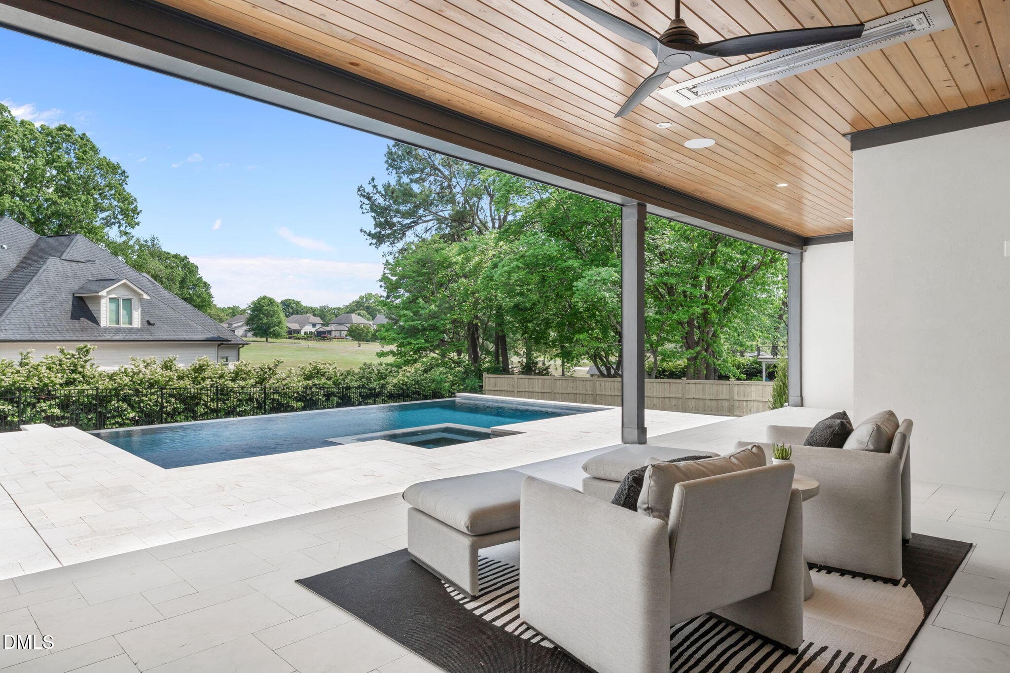 Rear Porch - 7917 S Bridgewater Court, Raleigh, NC 27615, Raleigh