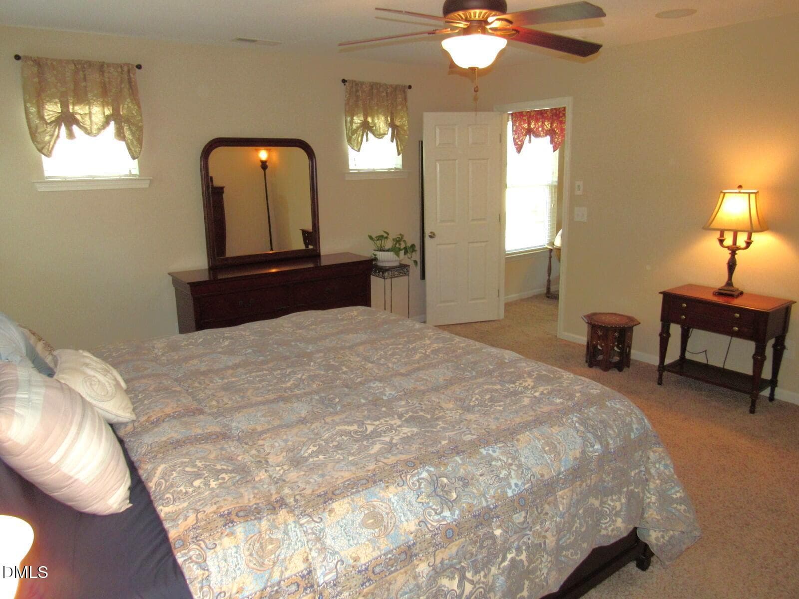 Primary bedroom - 724 Forrest Lane, Creedmoor, NC 27522