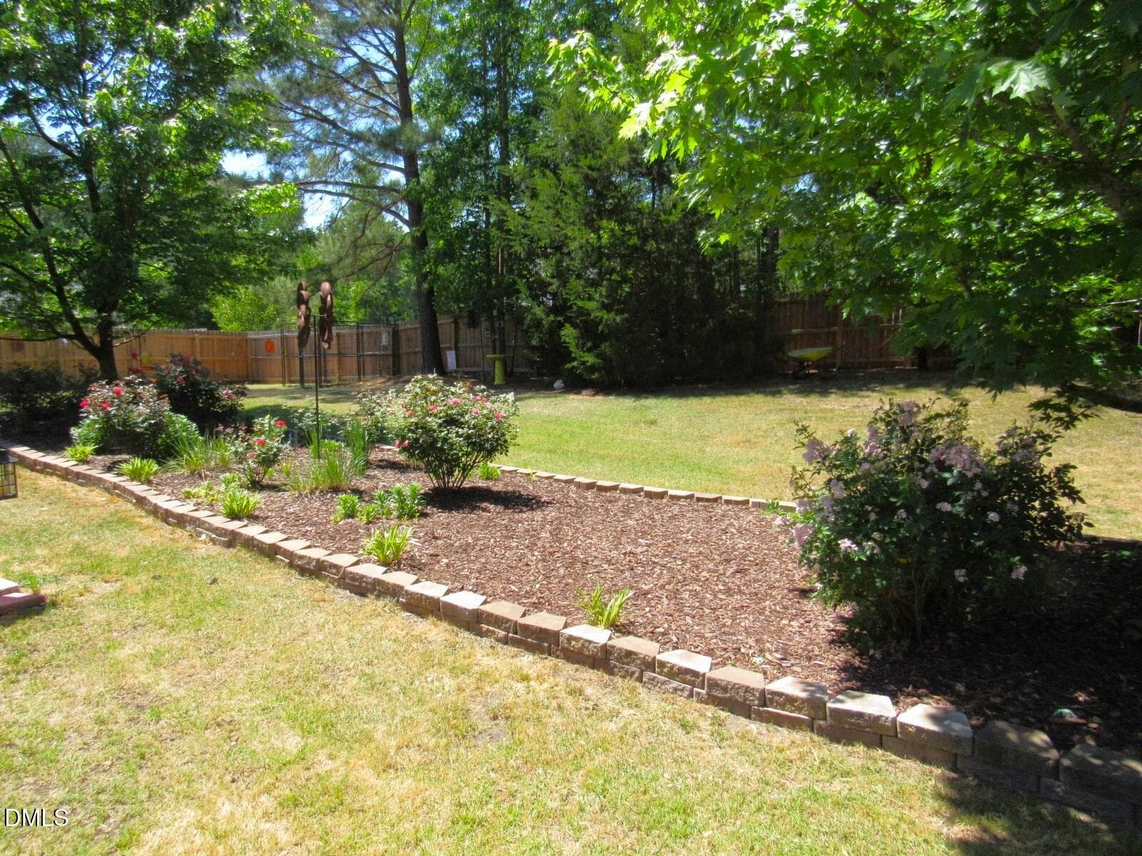 Backyard - 724 Forrest Lane, Creedmoor, NC 27522
