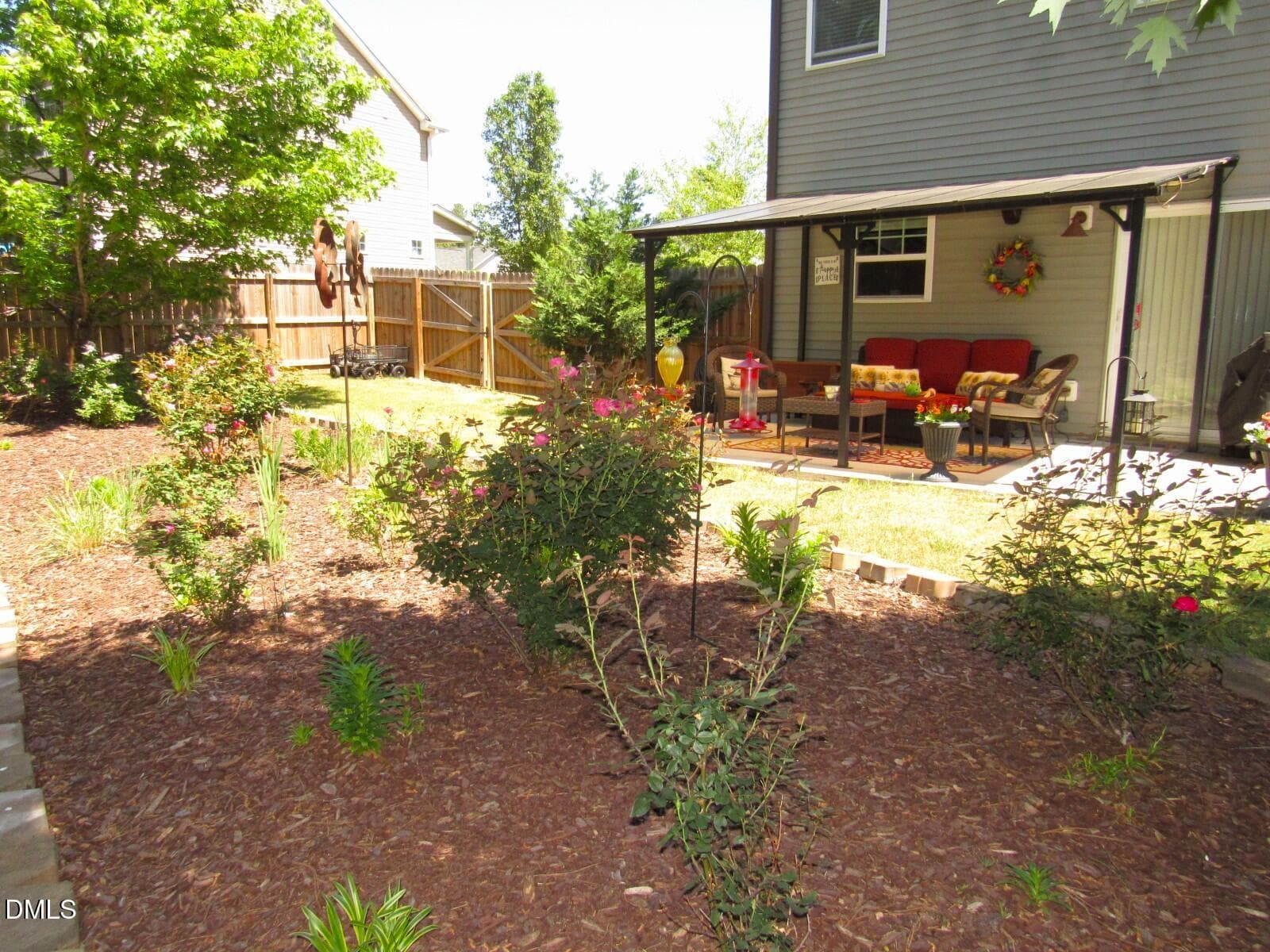 Backyard - 724 Forrest Lane, Creedmoor, NC 27522