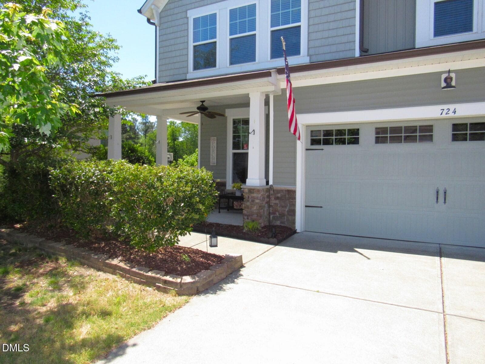 Front view - 724 Forrest Lane, Creedmoor, NC 27522