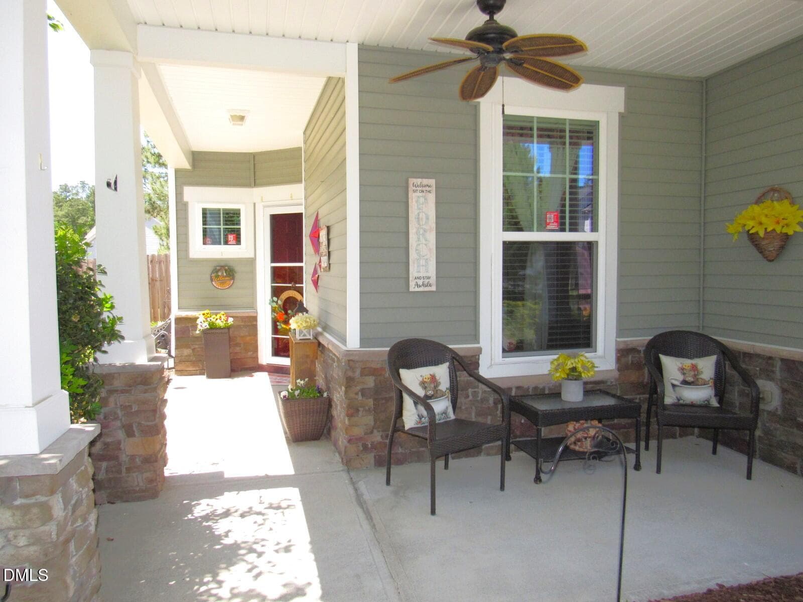 Front porch - 724 Forrest Lane, Creedmoor, NC 27522