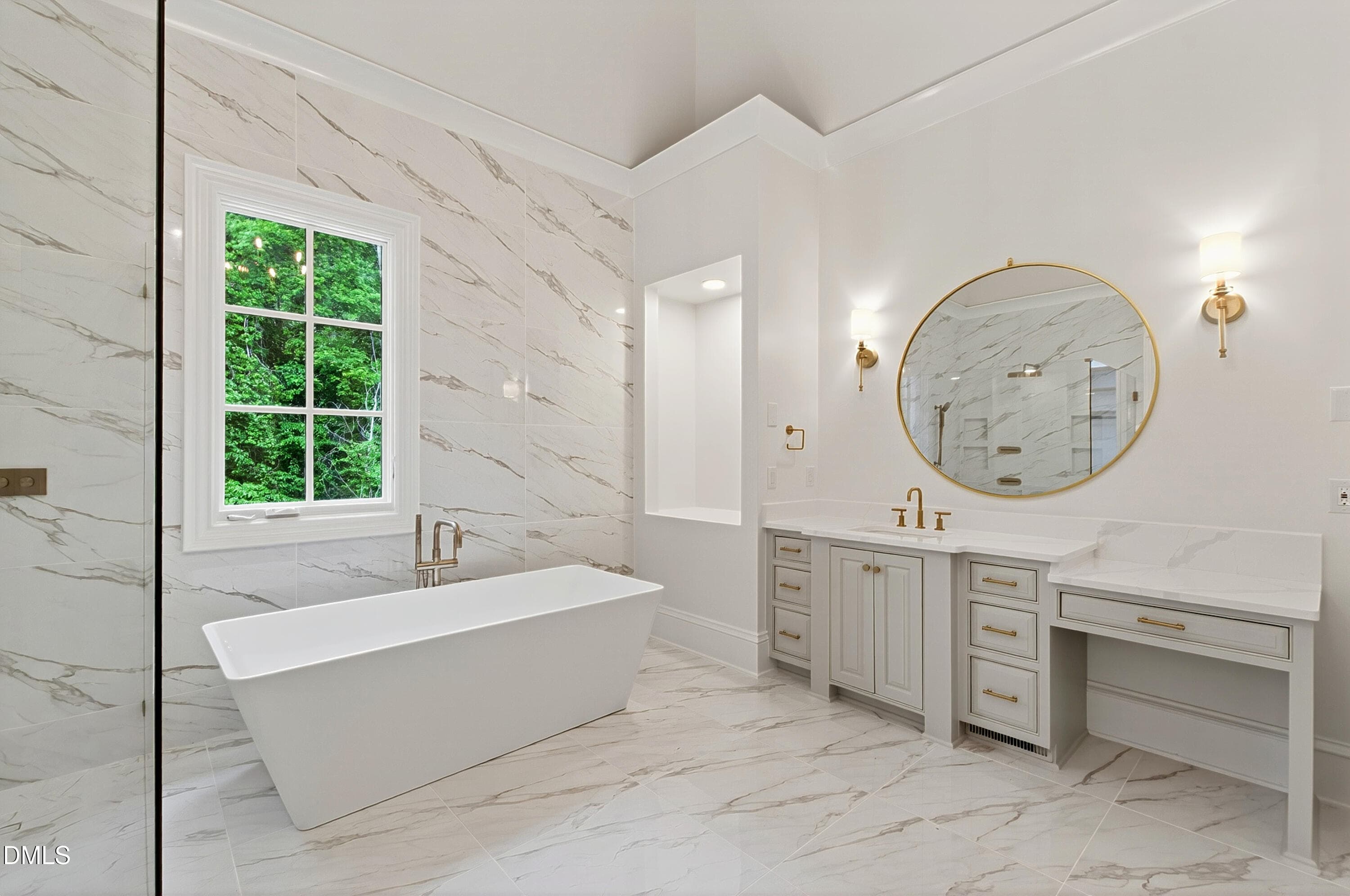 Primary Spa Bath - 2920 Cone Manor Lane, Raleigh, NC 27613, Raleigh