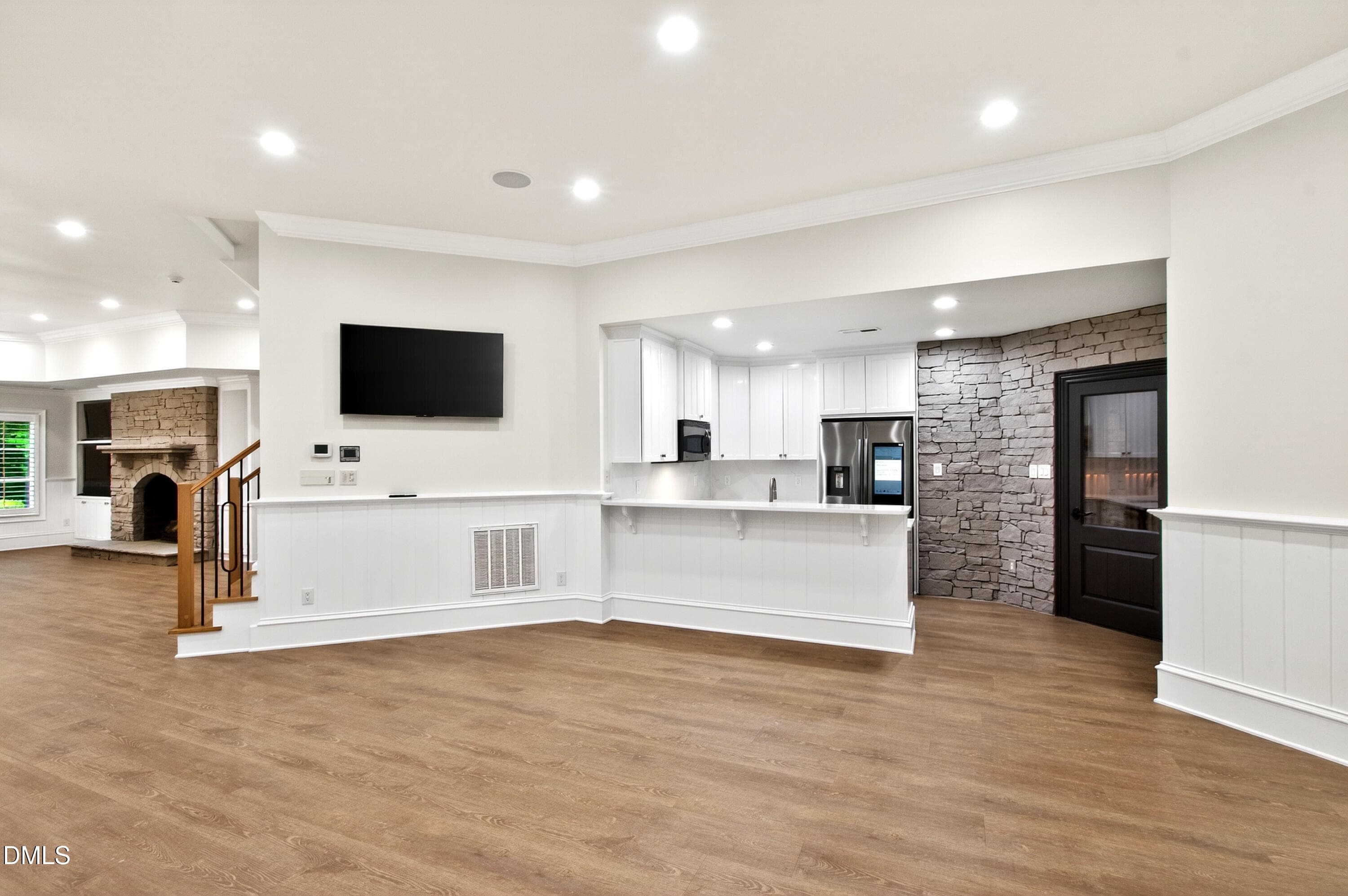 Lower Level Kitchen-Wine cellar - 2920 Cone Manor Lane, Raleigh, NC 27613, Raleigh