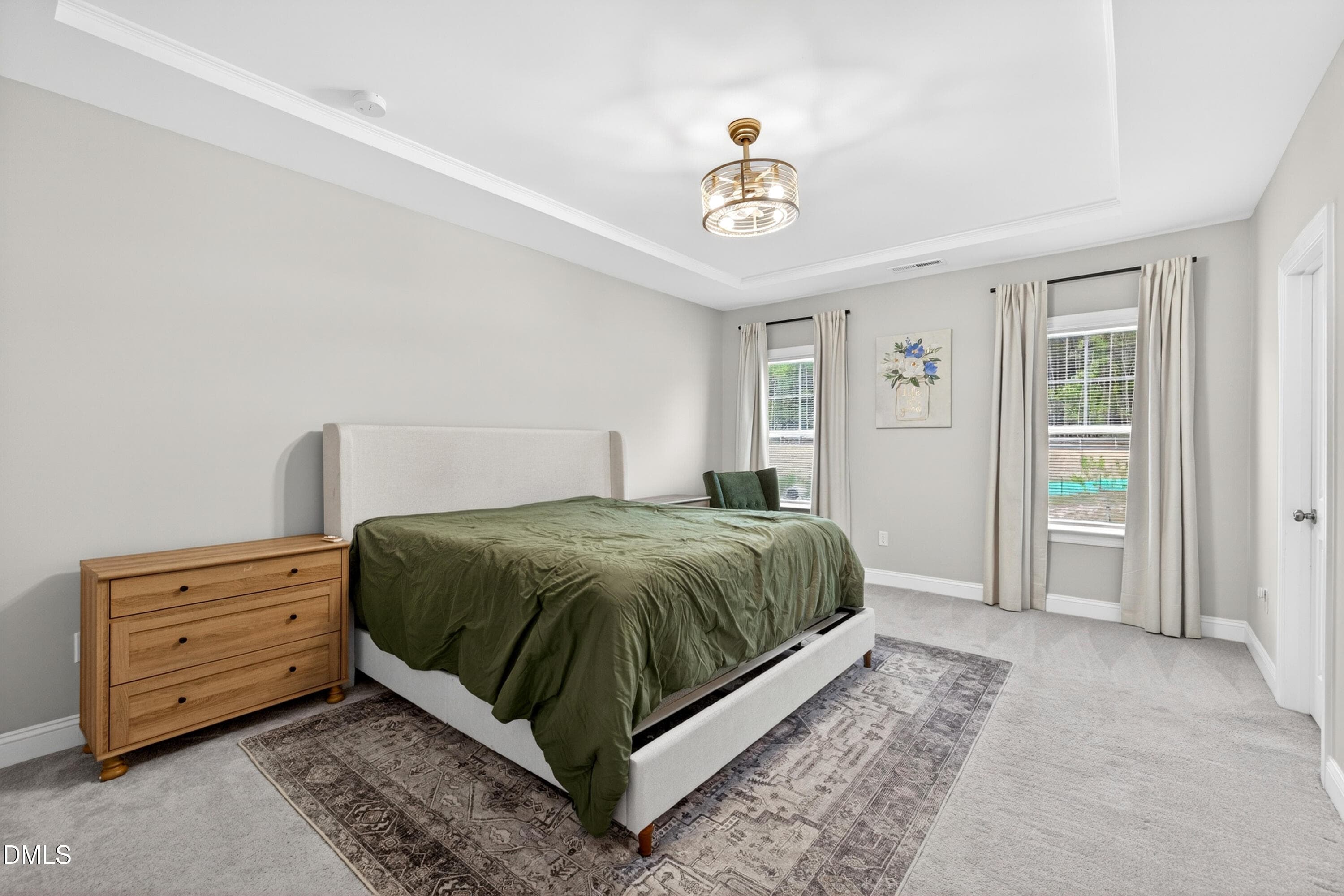 Downstairs Bed - 203 Sea Cave Lane, Raleigh, NC 27610, Raleigh