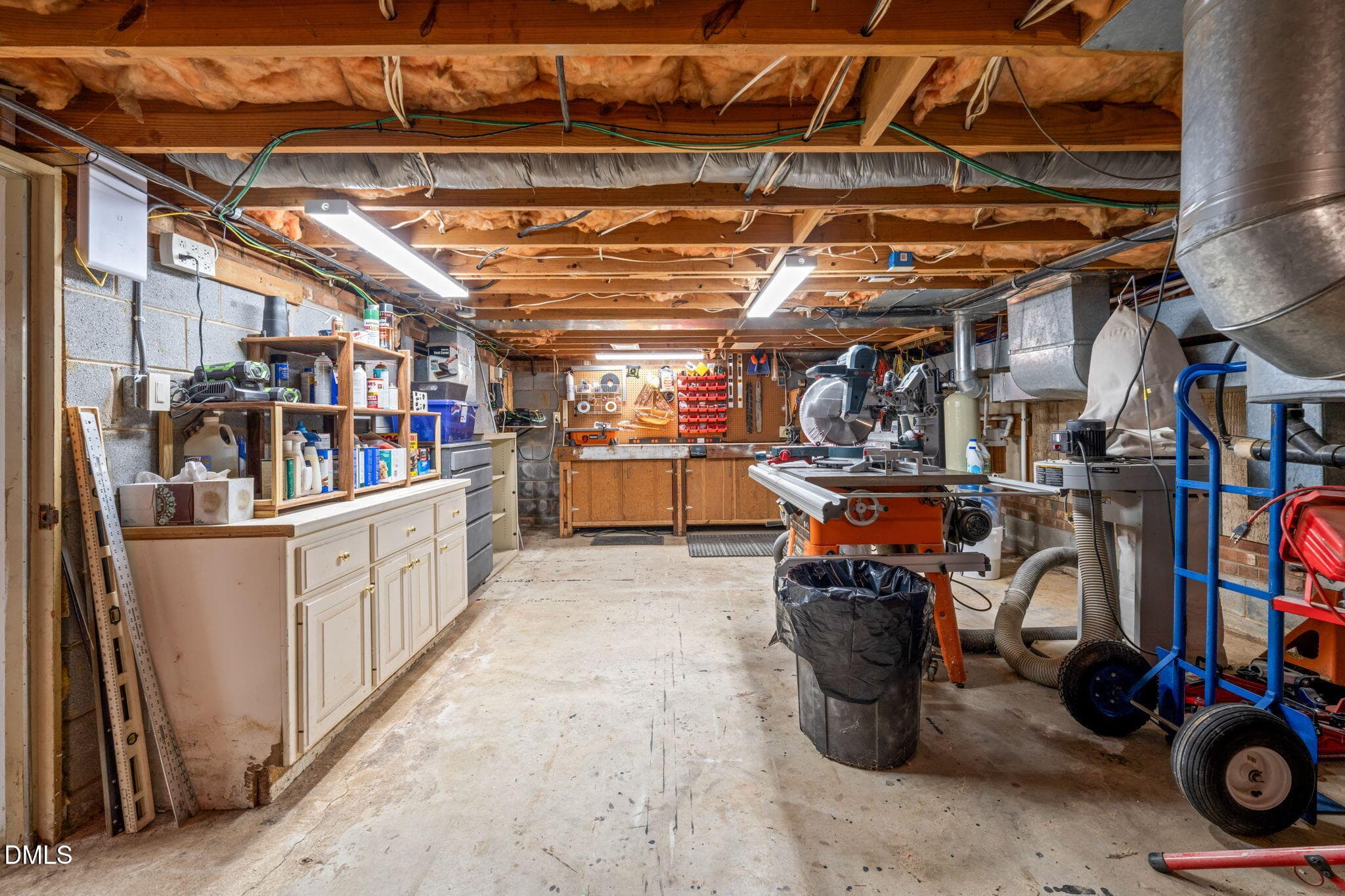 Basement Work Room - 1401 Old Trinity Circle, Raleigh, NC 27607, Raleigh