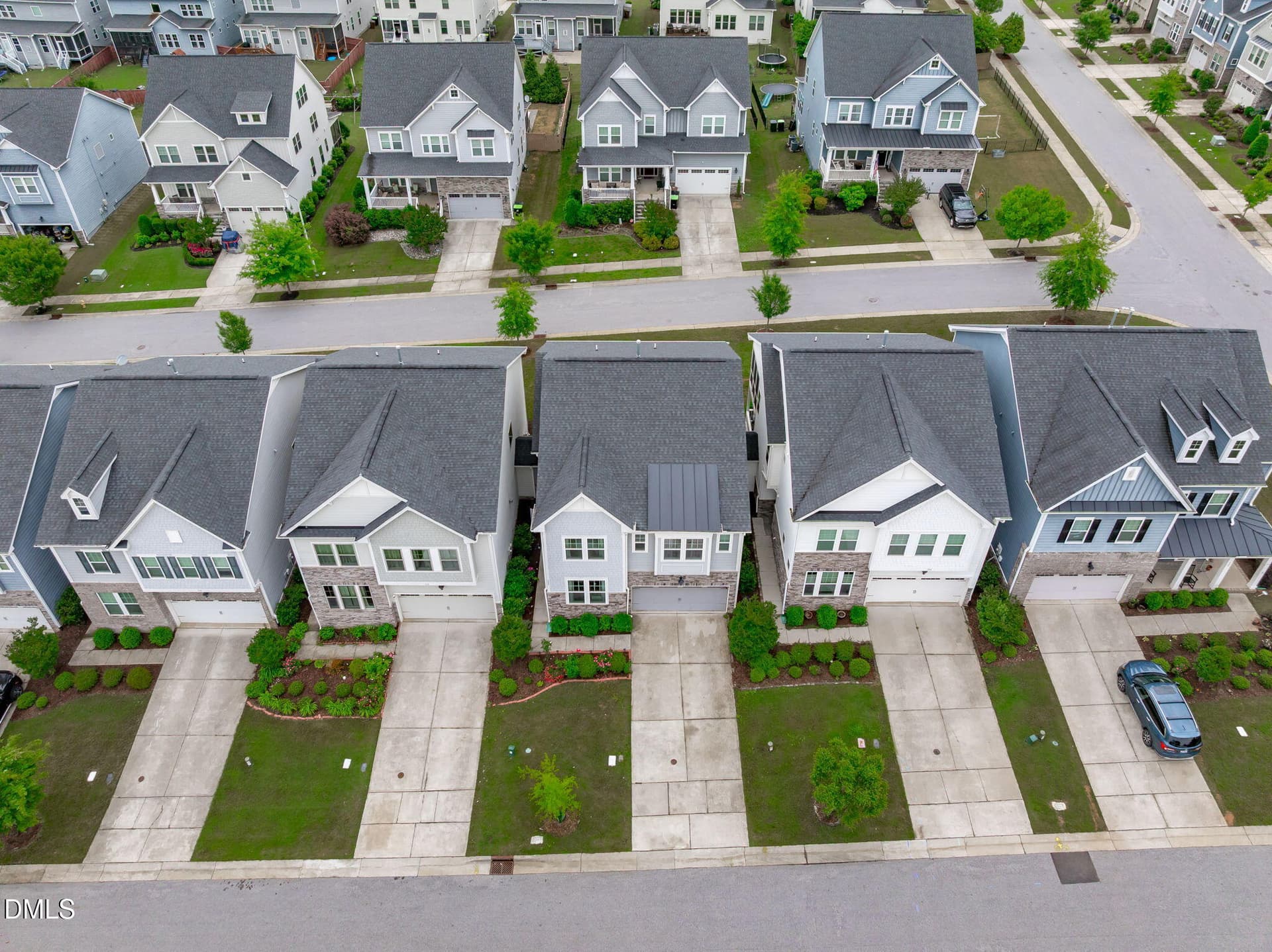 Aerial Front - 108 Tree Hill Lane, Holly Springs, NC 27540