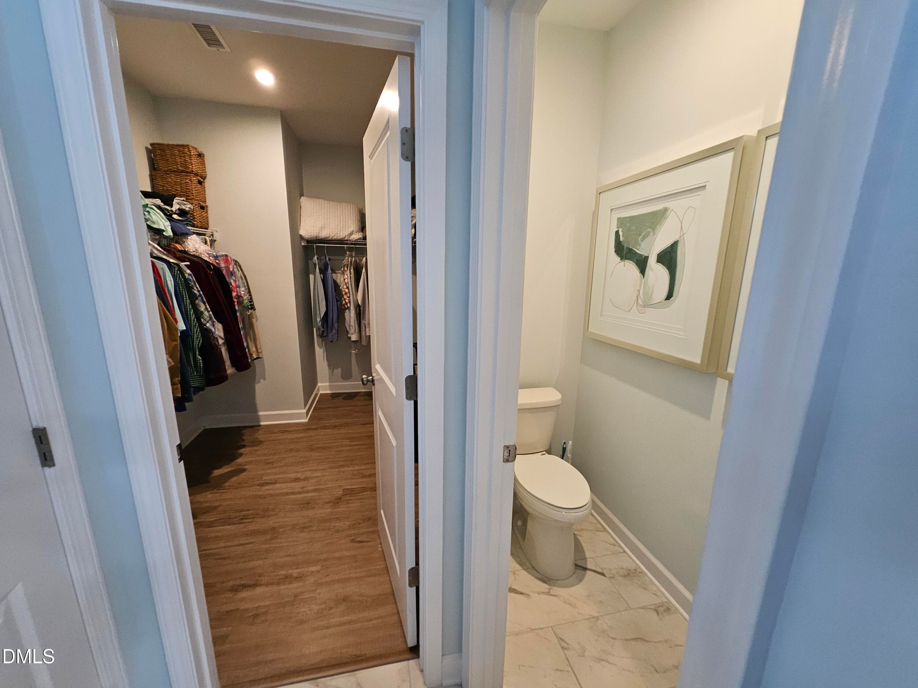 Primary WIC & Water closet - 138 Beverly Place, Four Oaks, NC 27524