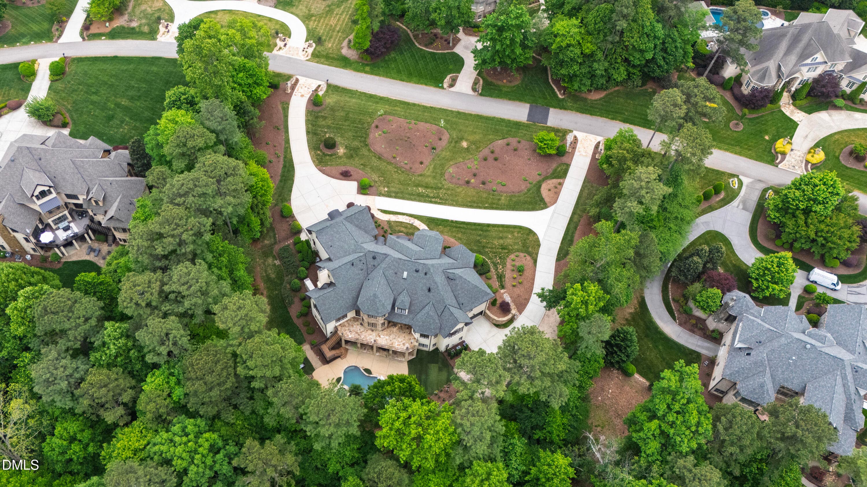 Aerial - 2920 Cone Manor Lane, Raleigh, NC 27613, Raleigh