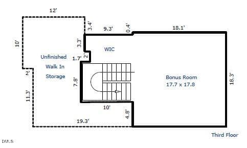 3rd Floor - 212 Birdsgrove Court, Cary, NC 27519, Cary