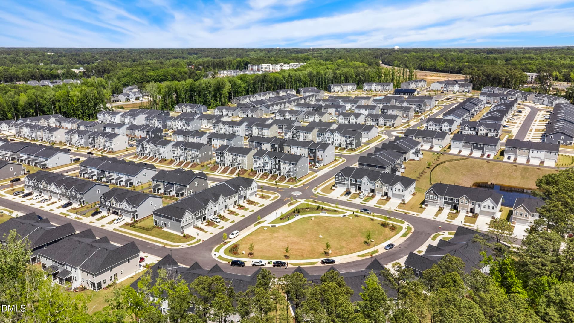 Aerial View - 1836 Alpine Summer Lane, Apex, NC 27502