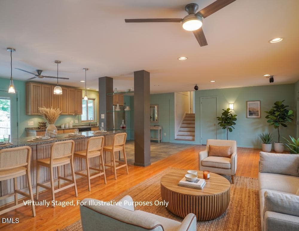 4717 Forestdale Main Floor Seating Virtu - 4717 Forestdale Road, Raleigh, NC 27603, Raleigh
