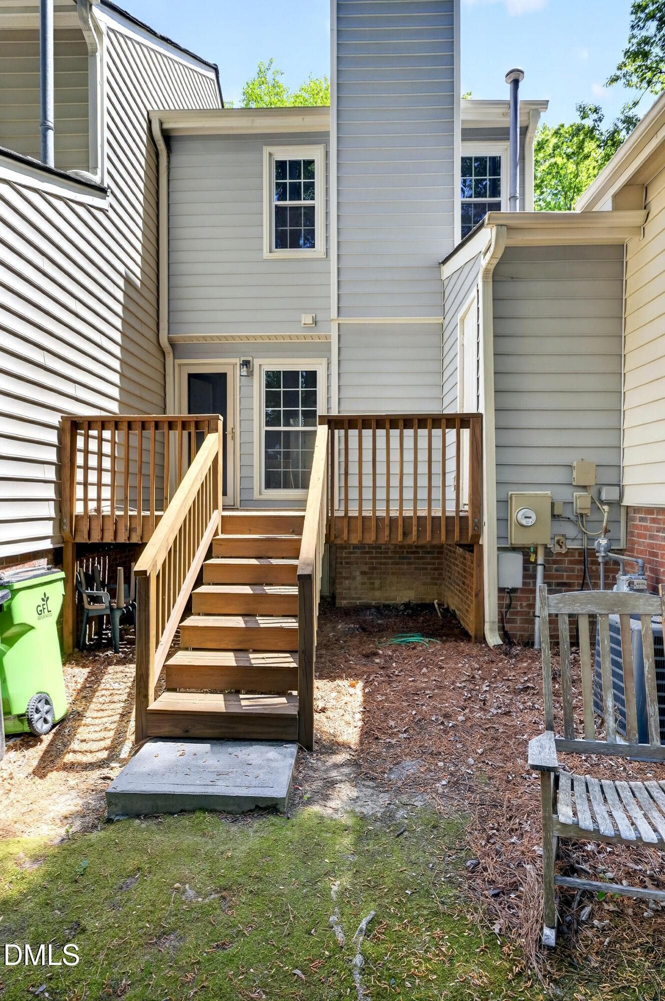 Back of home - 109 Sanair Court, Apex, NC 27502