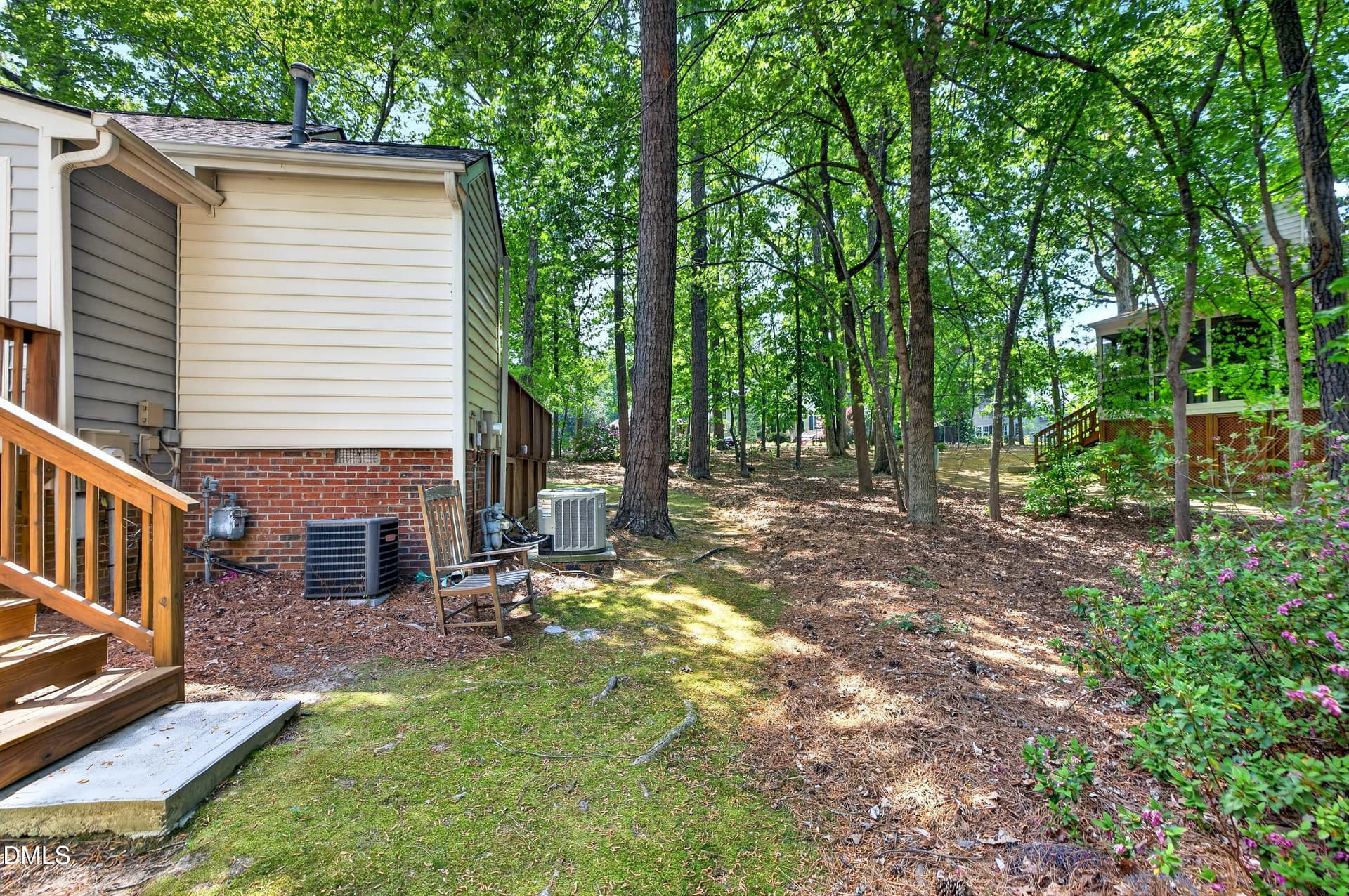 back yard - 109 Sanair Court, Apex, NC 27502