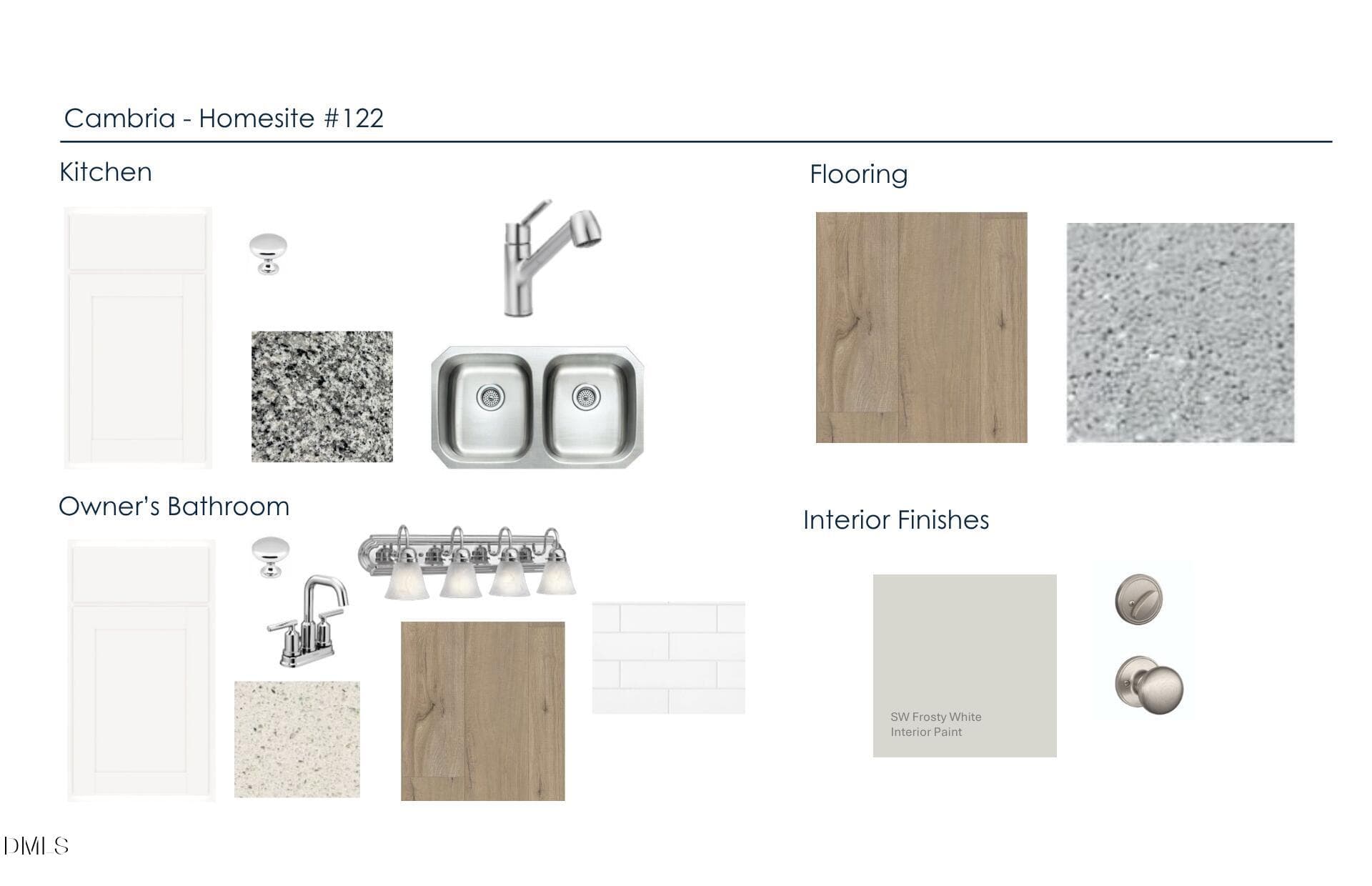 CAM Design Selections Lot #122 - 500 Havannah Road, Garner, NC 27529