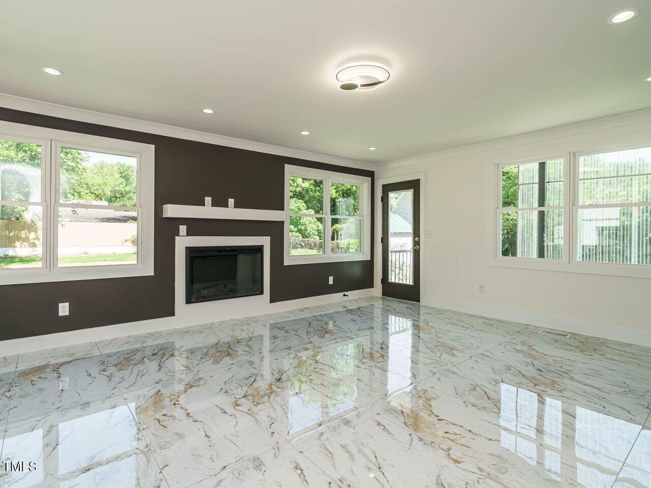 Electric fireplace - 316 Barbour Street, Clayton, NC 27520