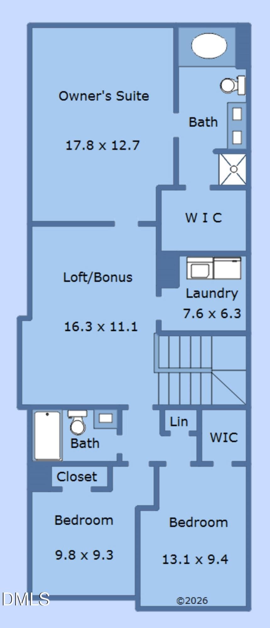 Floorplan-2nd-630 Libson Street (Custom) - 630 Libson Street, Durham, NC 27703, Durham