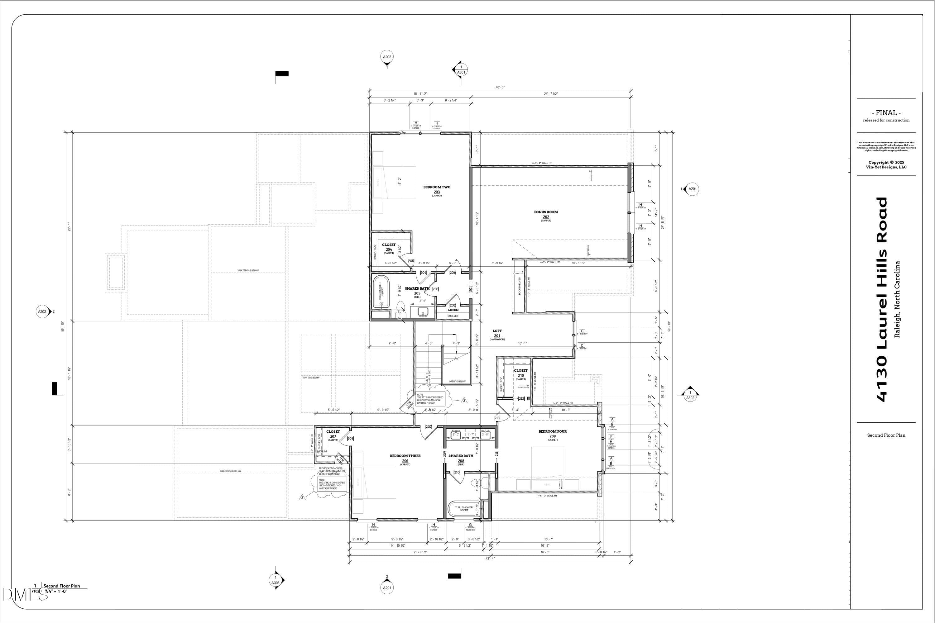 Laurel Hills Road Plans 2-25-26_page-000 - 4130 Laurel Hills Road, Raleigh, NC 27612, Raleigh