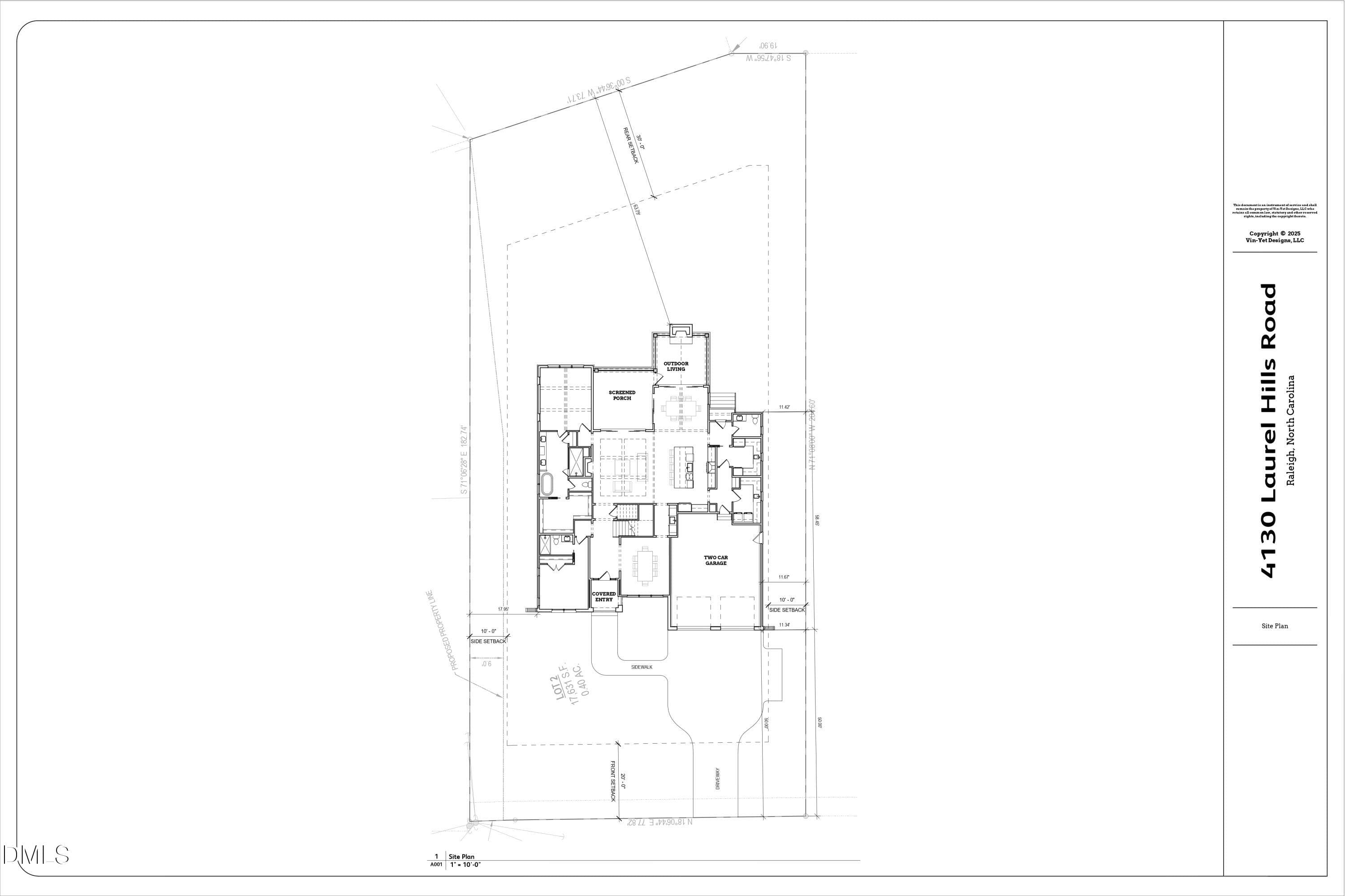 Laurel Hills Road Plans 2-25-26_page-000 - 4130 Laurel Hills Road, Raleigh, NC 27612, Raleigh