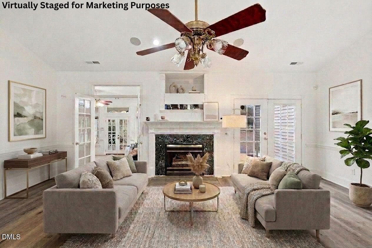 Virtually Staged for Marketing Purposes - 3405 Apple Meadow Drive, Fuquay Varina, NC 27526