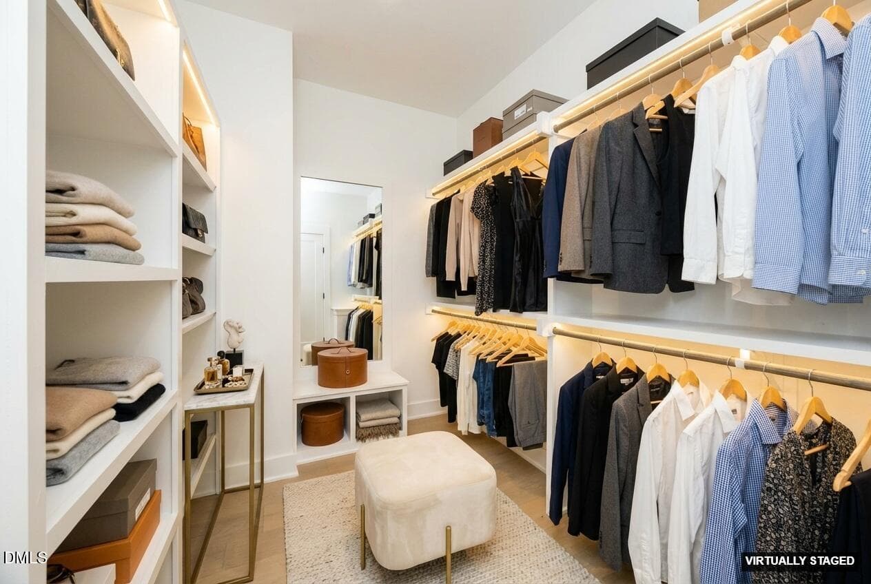 Primary_closet_HD - 209 Woodsborough Place, Raleigh, NC 27601, Raleigh