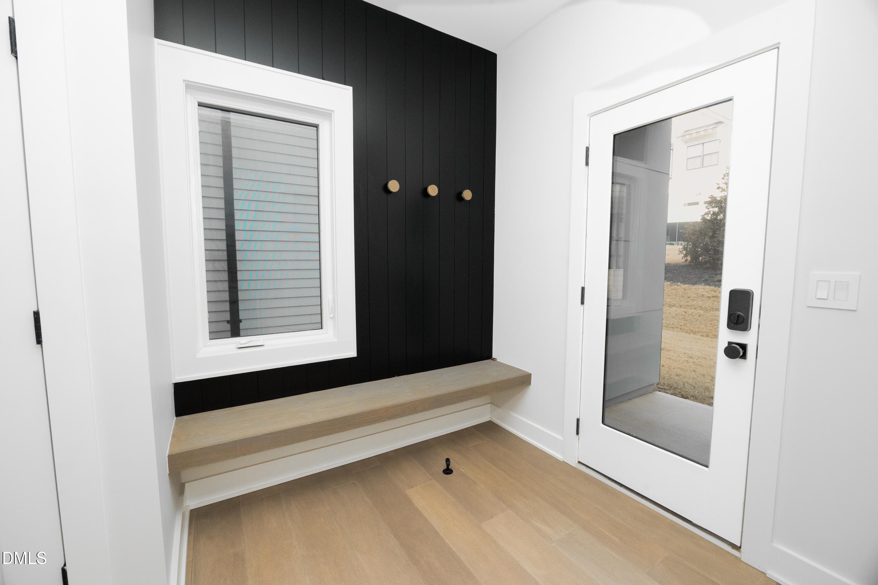 Back door to the patio - 209 Woodsborough Place, Raleigh, NC 27601, Raleigh