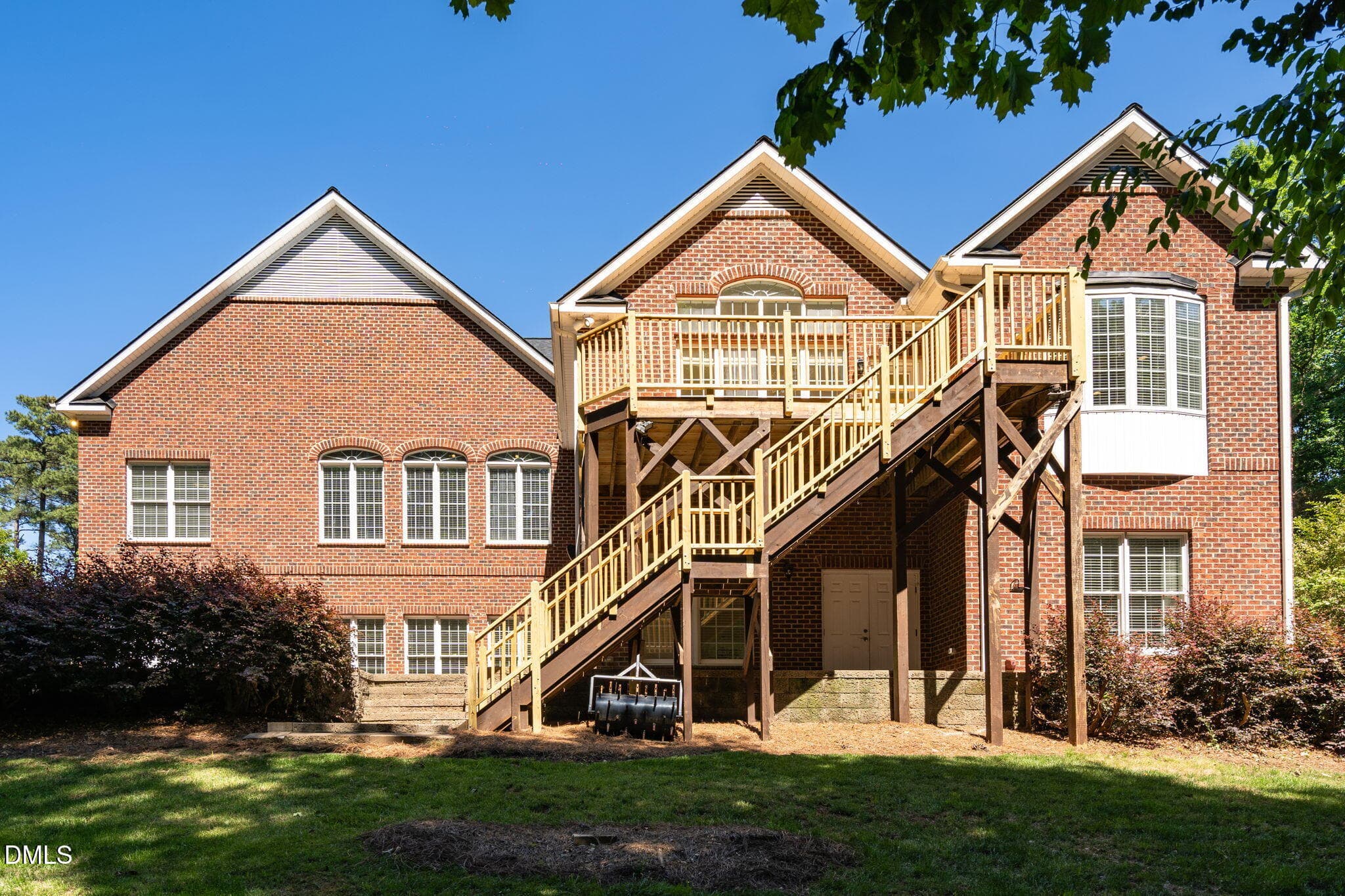 Rear View - 5901 Jomali Drive, Durham, NC 27705, Durham