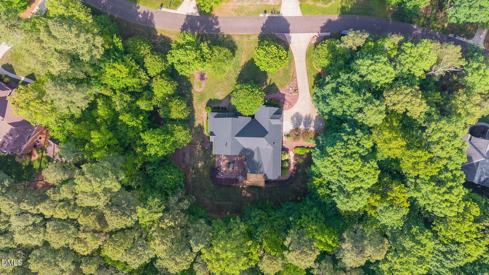Aerial View - 5901 Jomali Drive, Durham, NC 27705, Durham