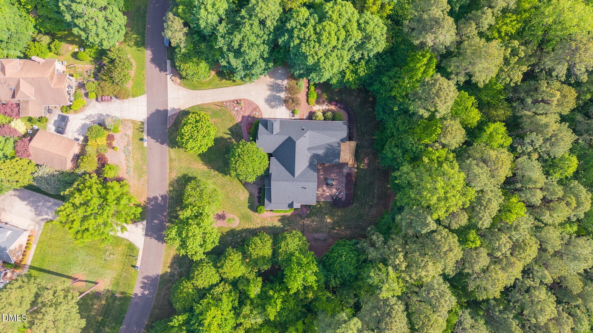 Aerial View - 5901 Jomali Drive, Durham, NC 27705, Durham