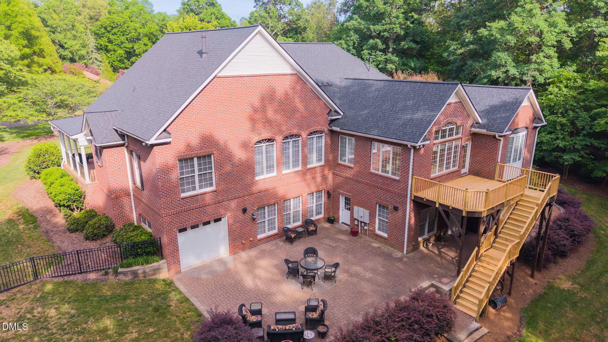 Rear View - 5901 Jomali Drive, Durham, NC 27705, Durham