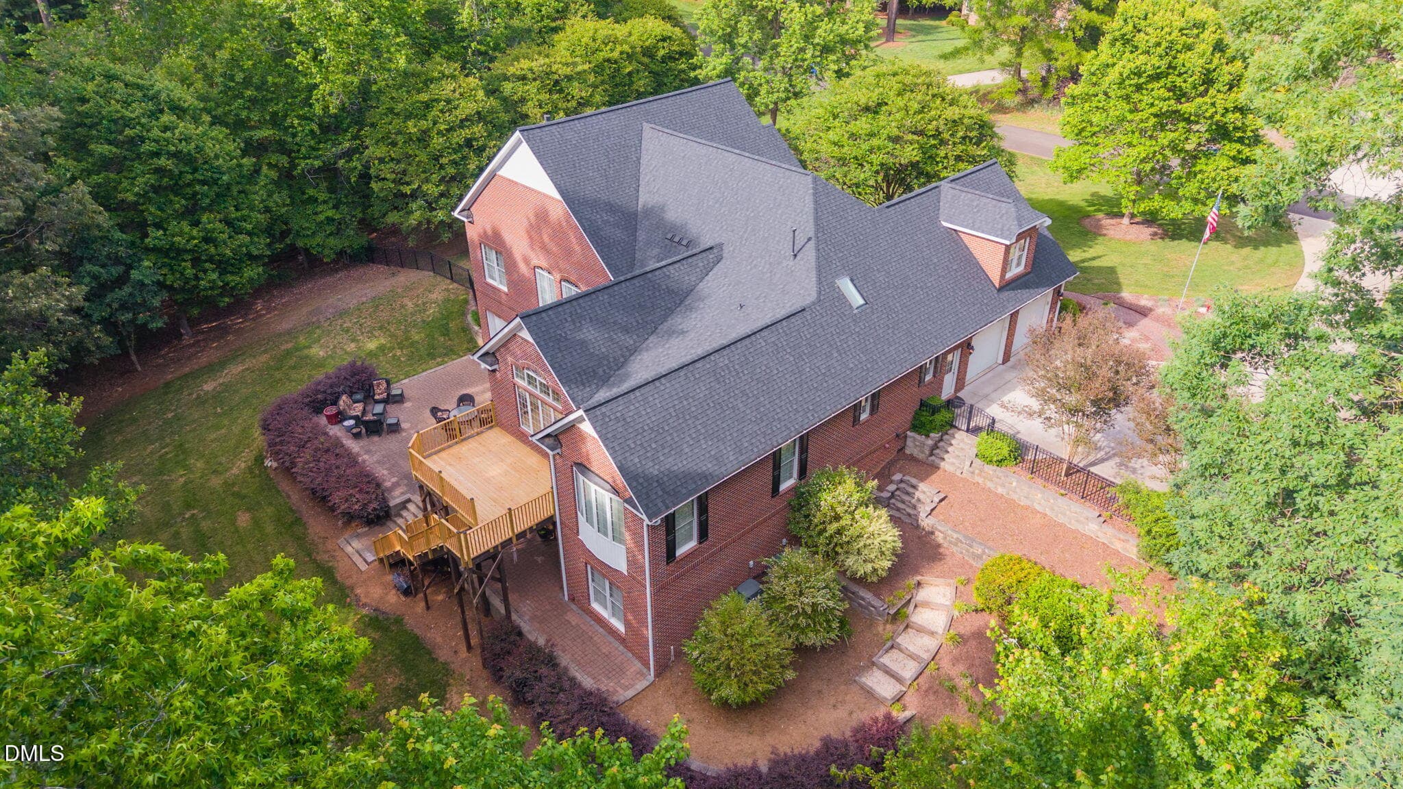 Rear View - 5901 Jomali Drive, Durham, NC 27705, Durham