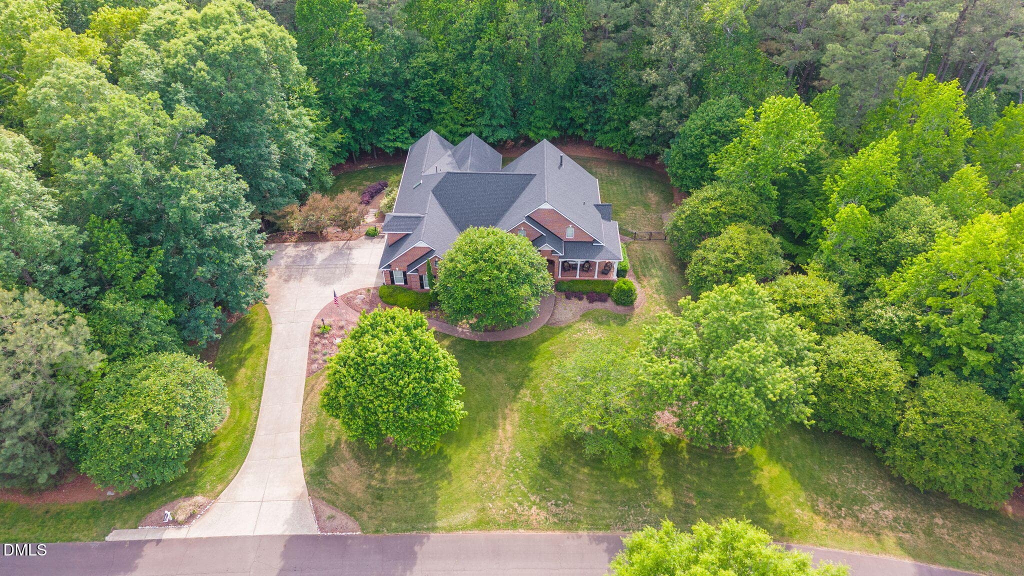 Aerial View - 5901 Jomali Drive, Durham, NC 27705, Durham
