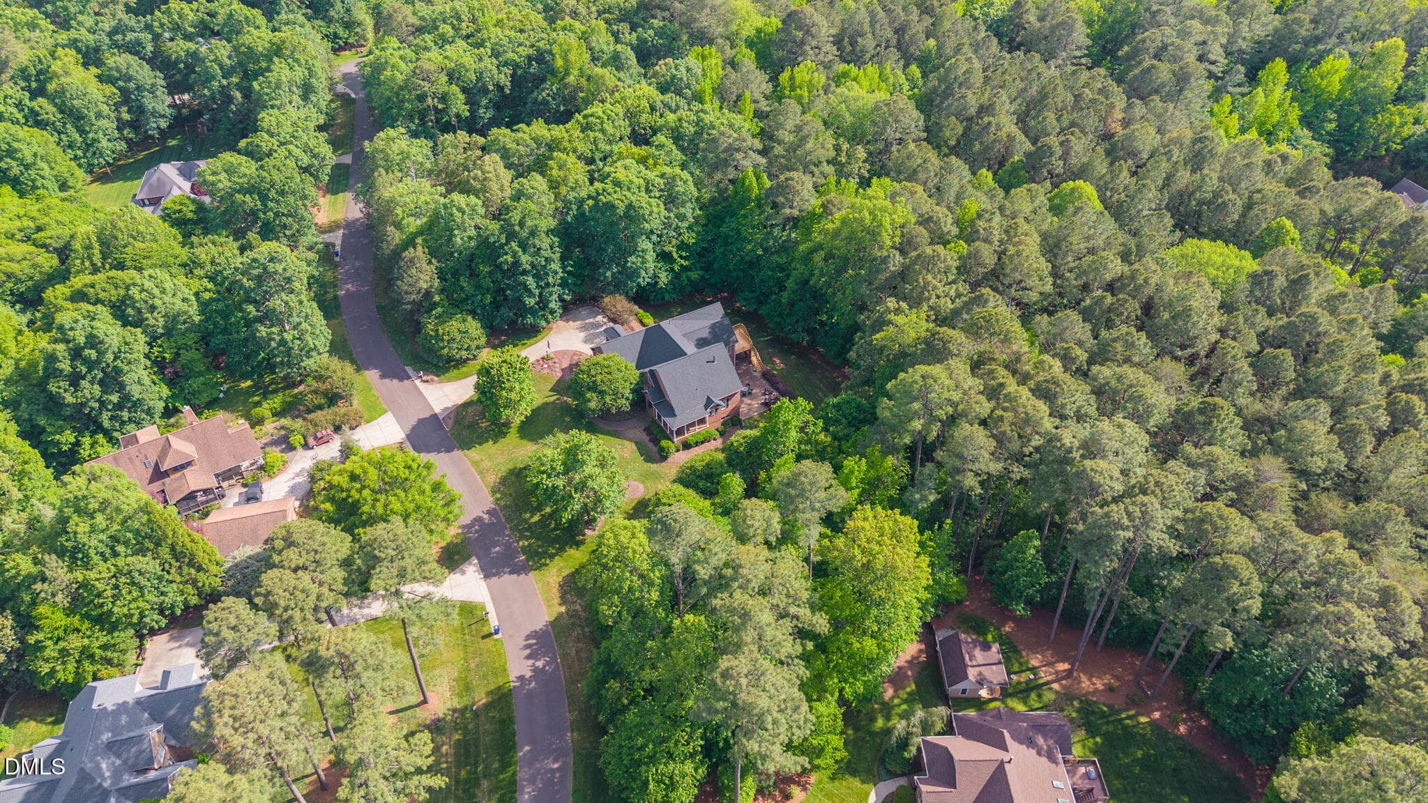 Aerial View - 5901 Jomali Drive, Durham, NC 27705, Durham