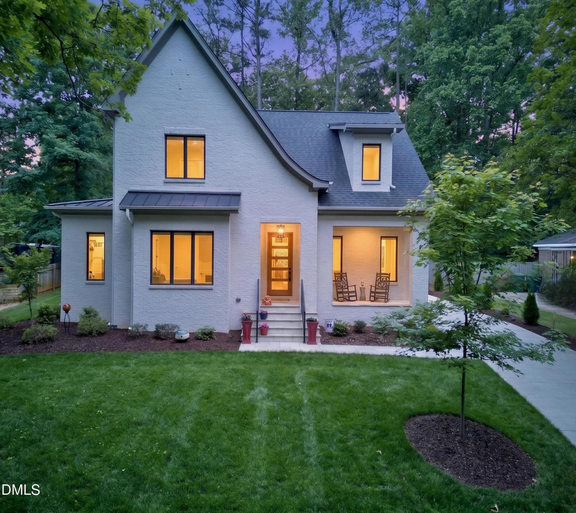 WAerial-1-Twilight - 608 Webster Street, Cary, NC 27511