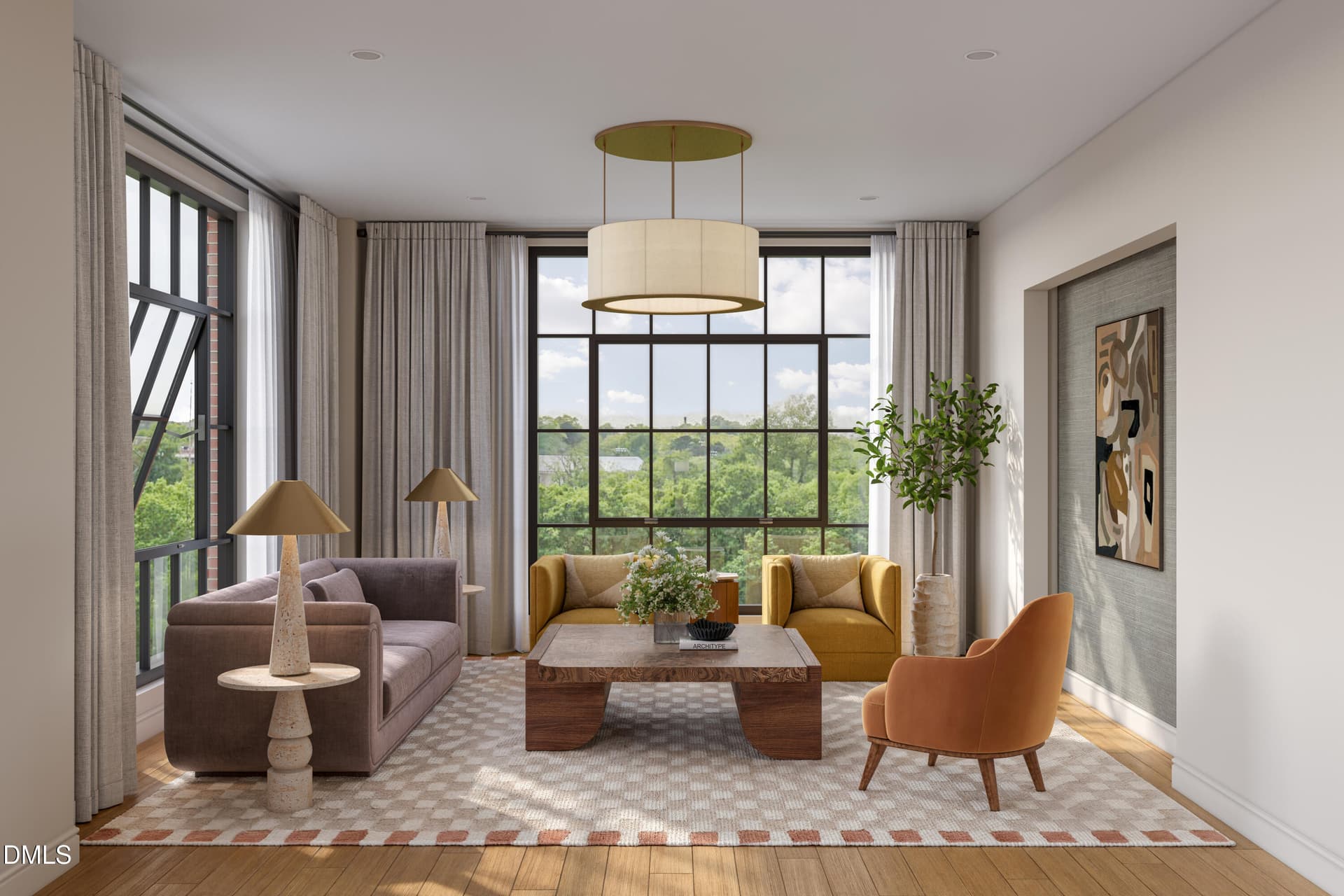 The George - Unit F Rendering #3 - 2026 - 512 W Geer Street 407, Durham, NC 27701