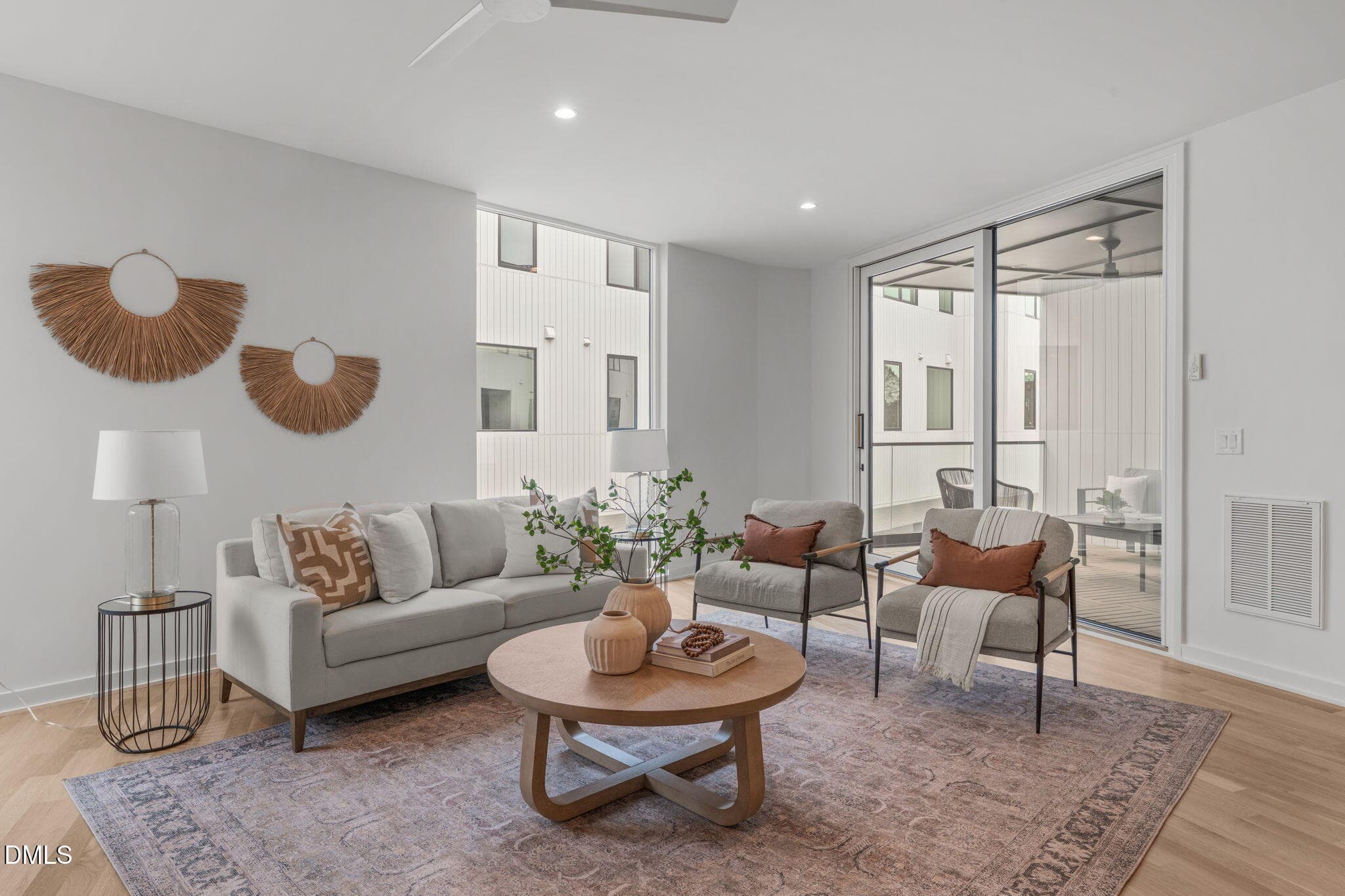 Living Room - 1302 Chamblee Hill Court, Raleigh, NC 27608, Raleigh