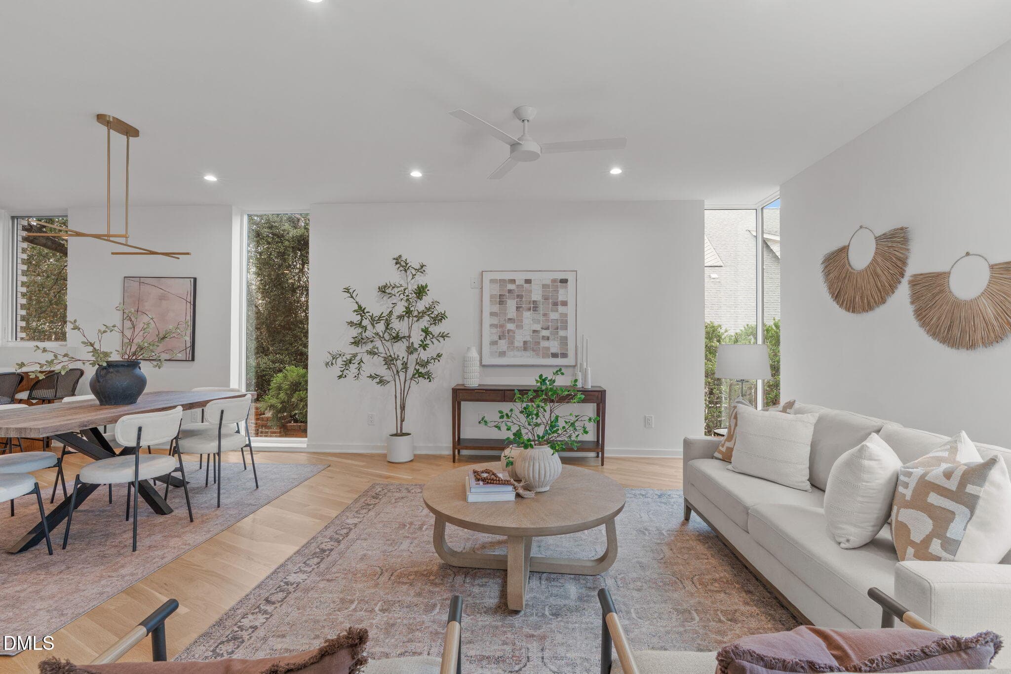 Living Room - 1302 Chamblee Hill Court, Raleigh, NC 27608, Raleigh