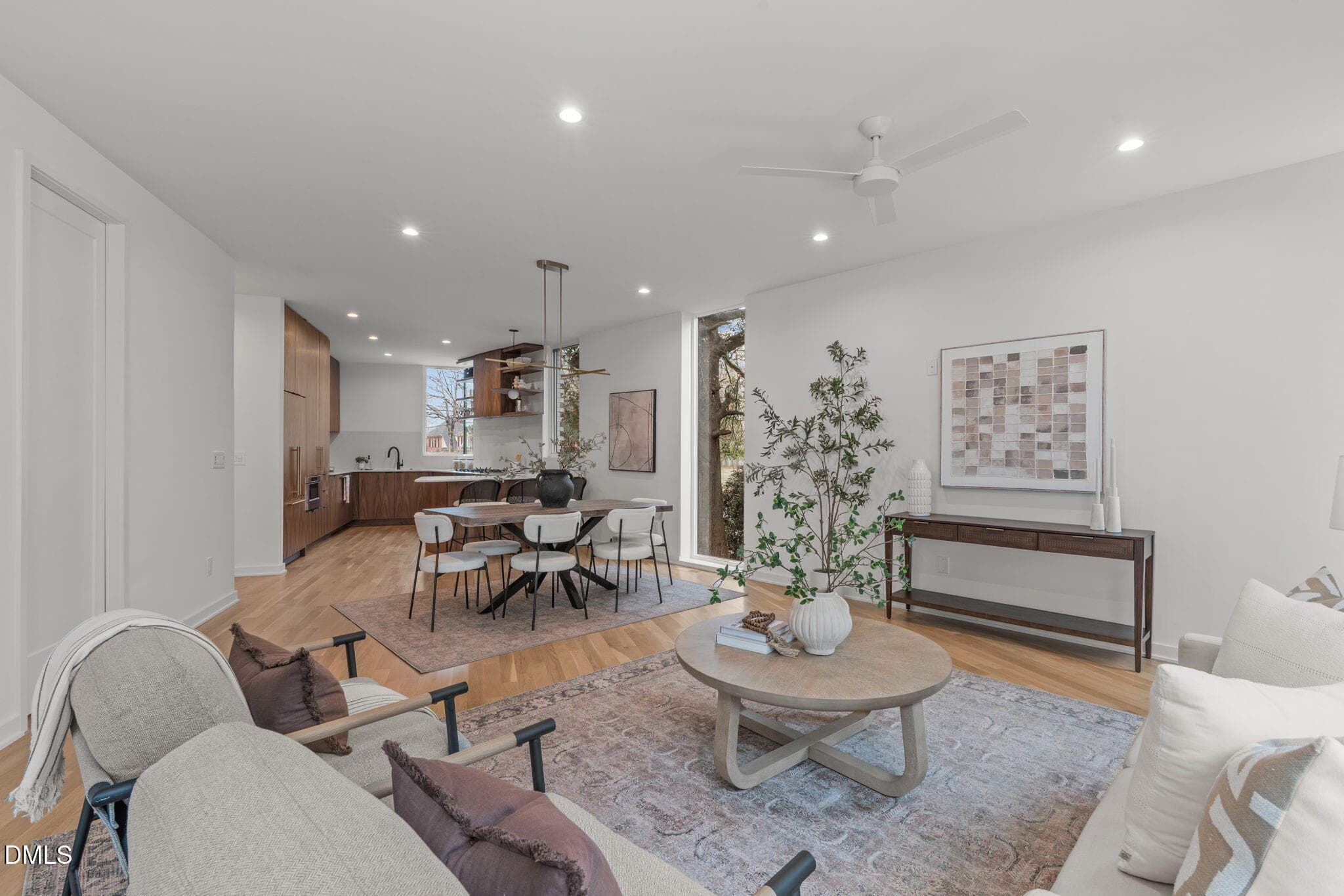 View of Open-Main Level - 1302 Chamblee Hill Court, Raleigh, NC 27608, Raleigh