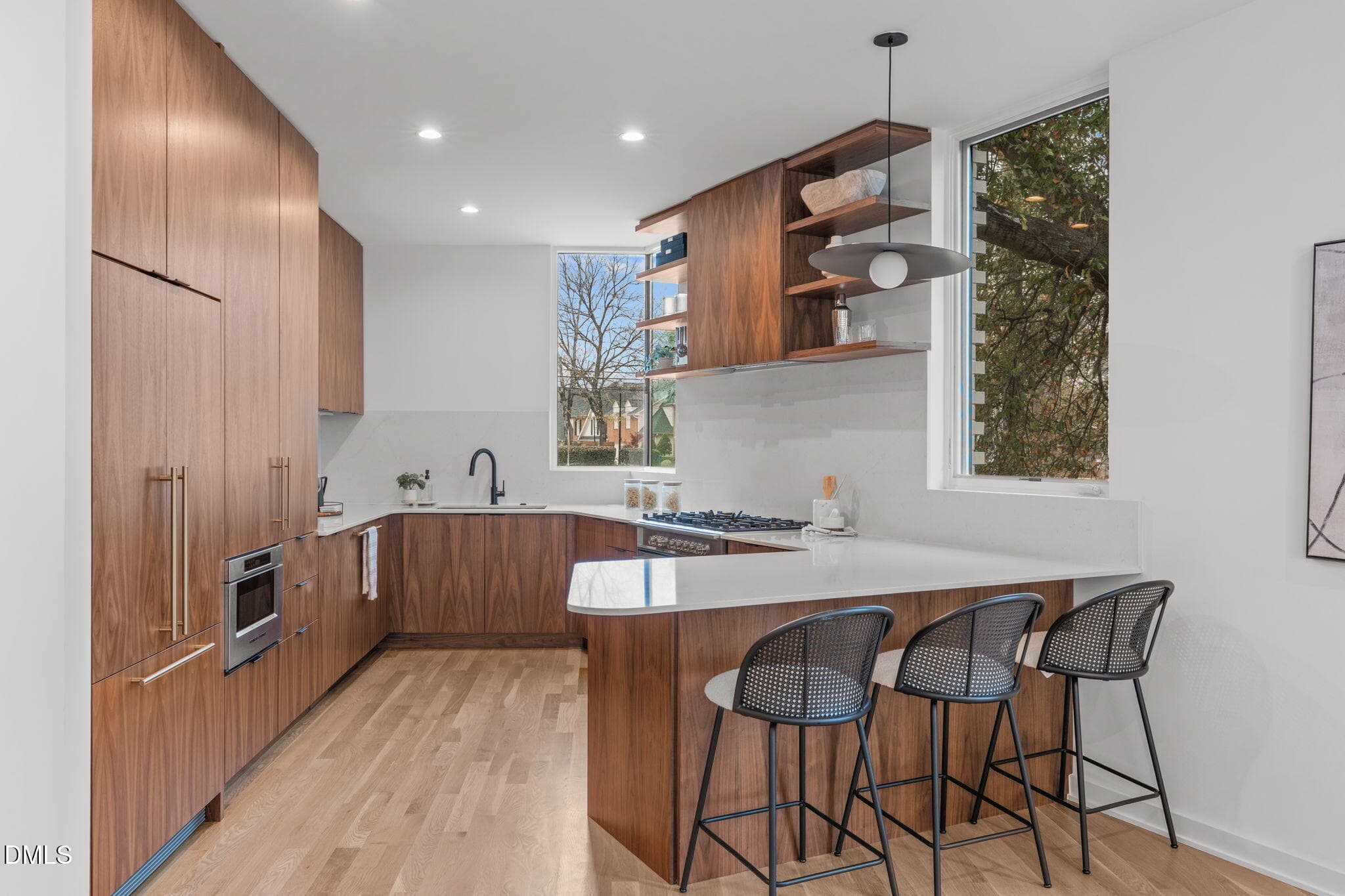 Kitchen with Eat-in Bar - 1302 Chamblee Hill Court, Raleigh, NC 27608, Raleigh
